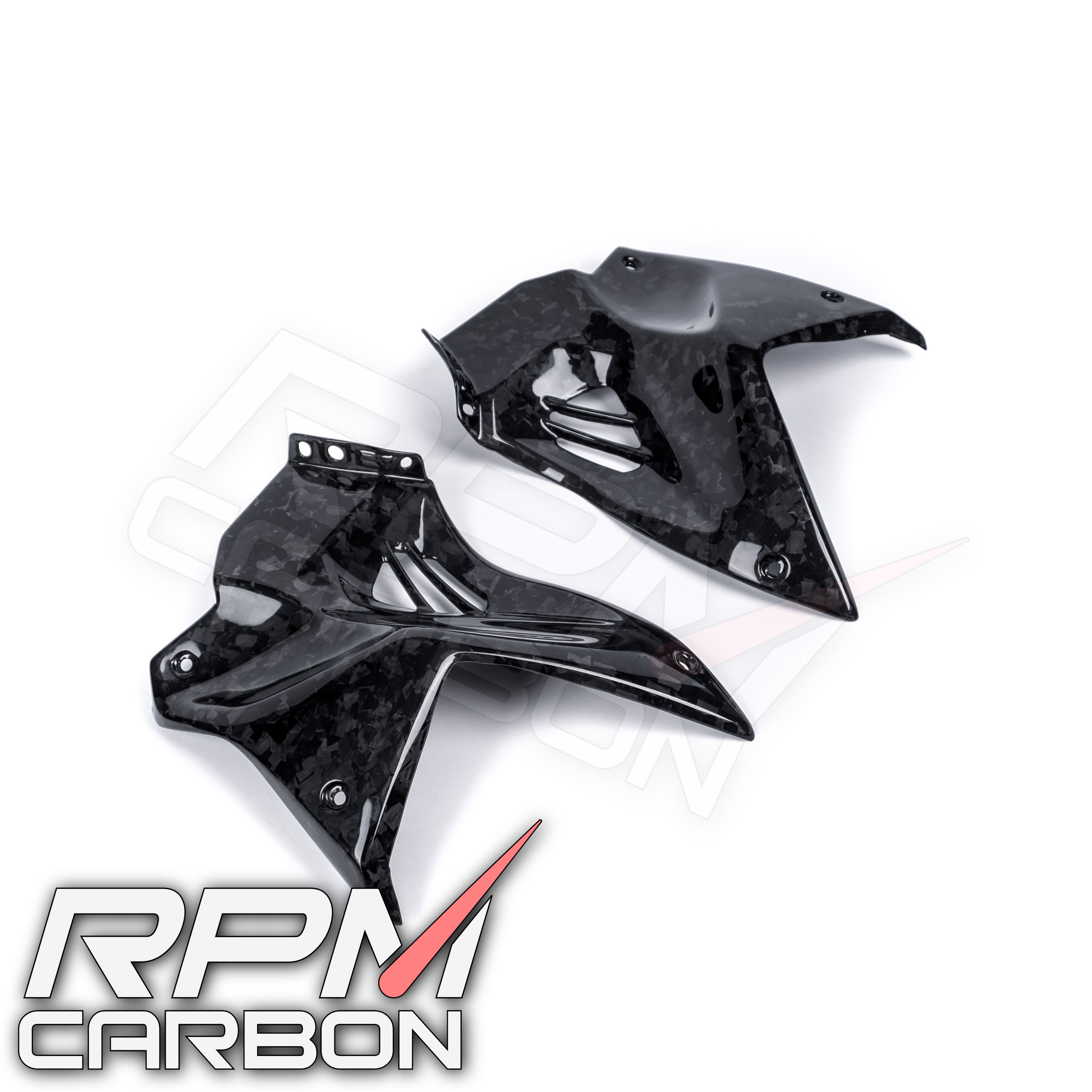Kawasaki H2 / H2R Carbon Fiber Front Tank Side Panels