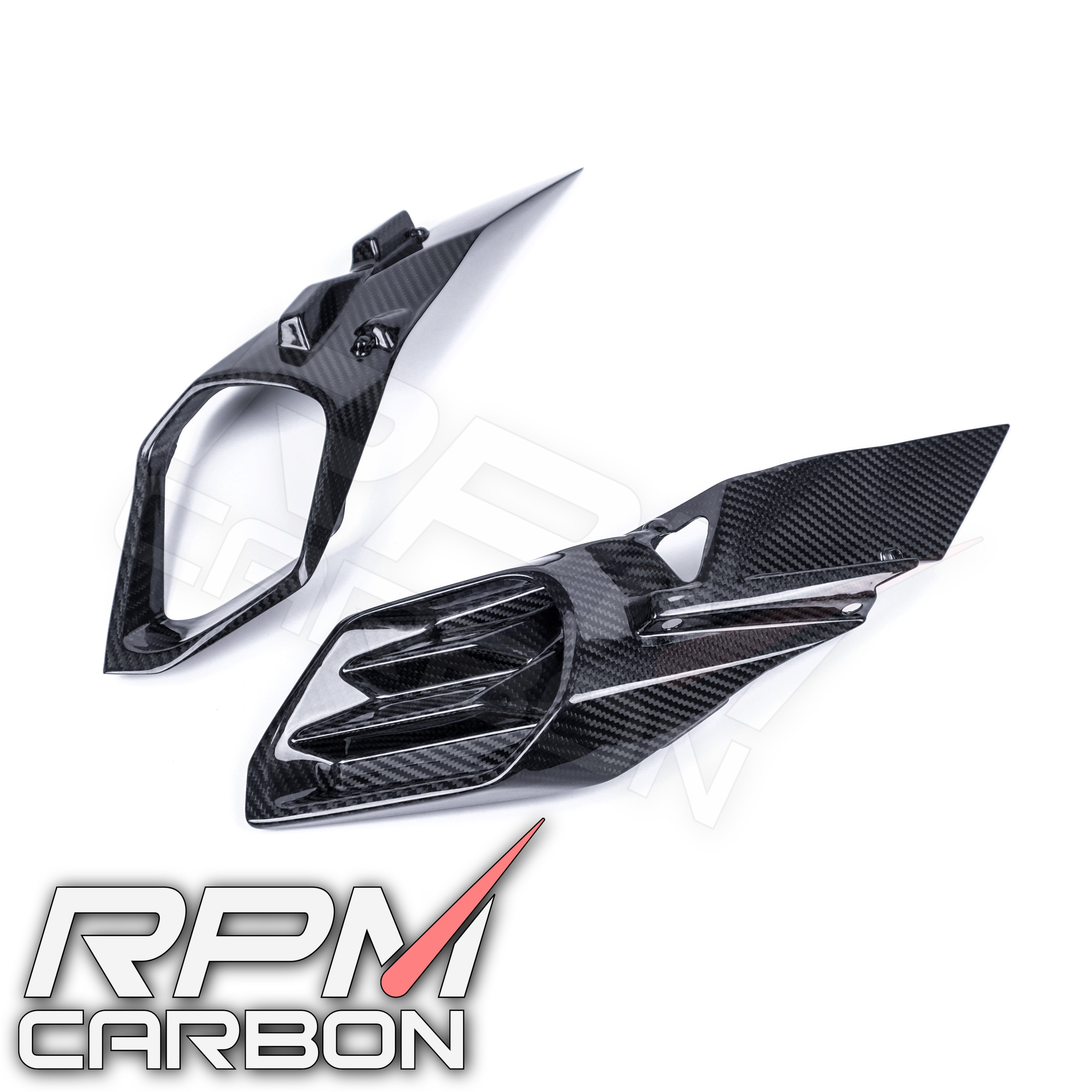 Kawasaki H2 Carbon Fiber Air Intakes Ducts