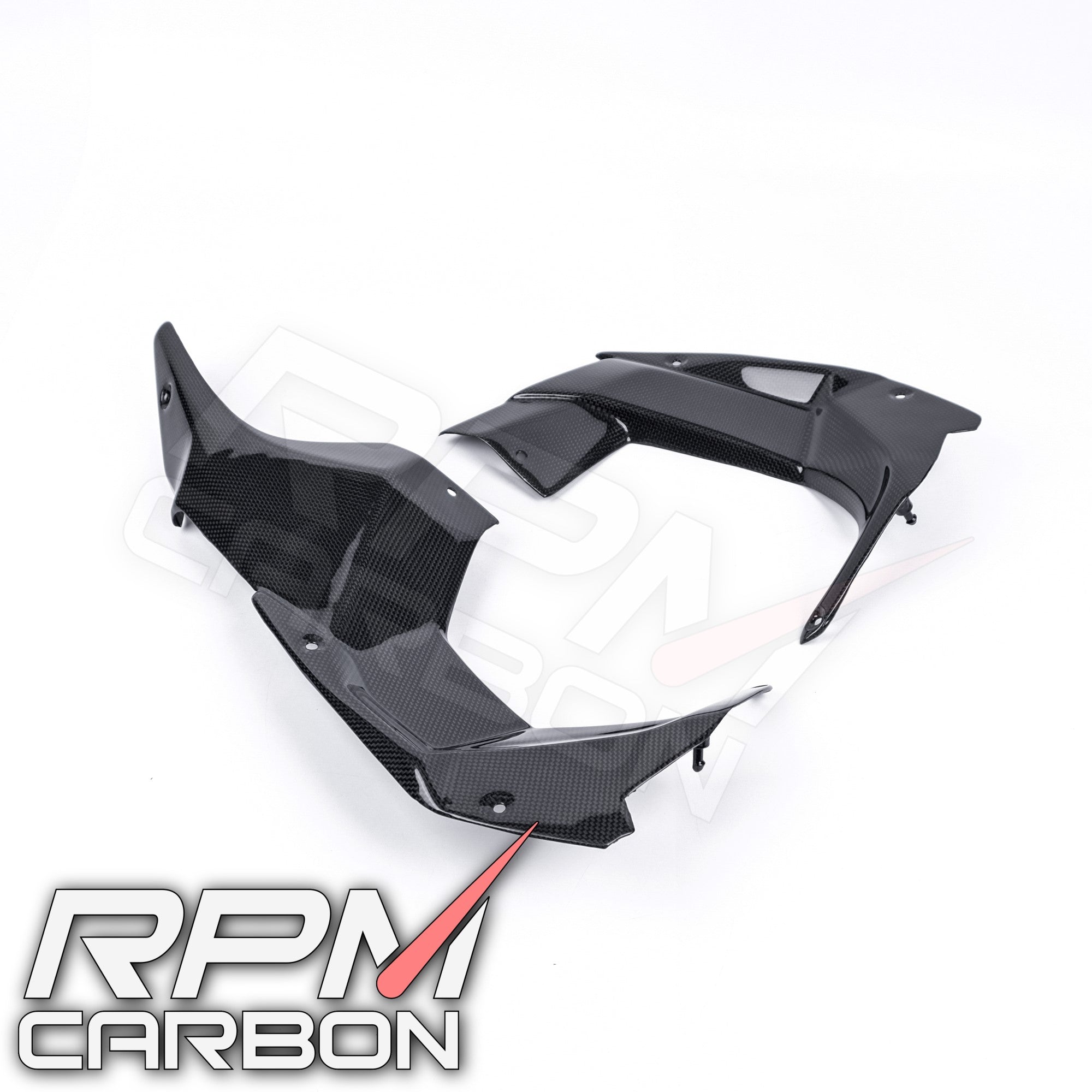 Kawasaki H2 Carbon Fiber Dashpanel Side Panels