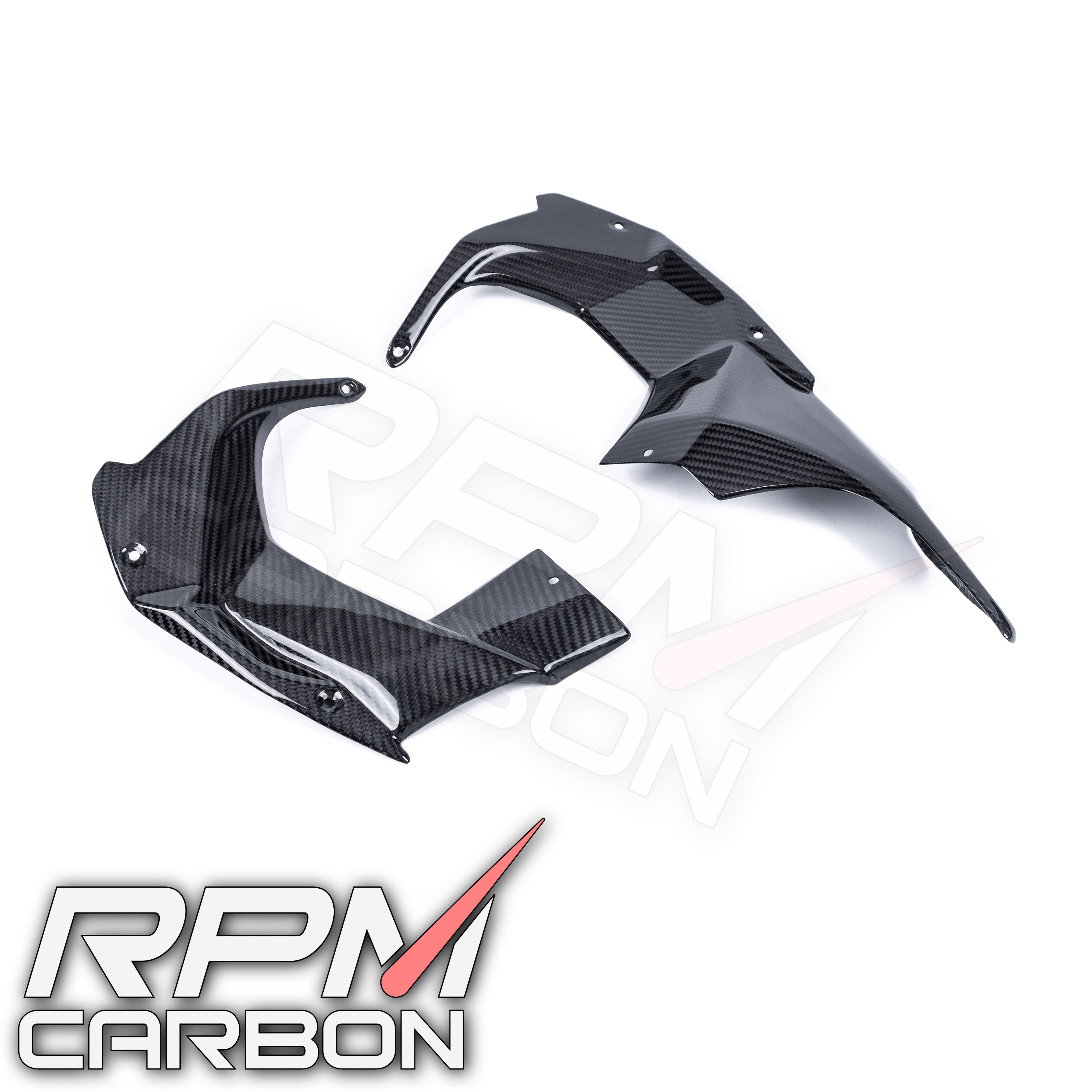 Kawasaki H2 Carbon Fiber Dashpanel Side Panels