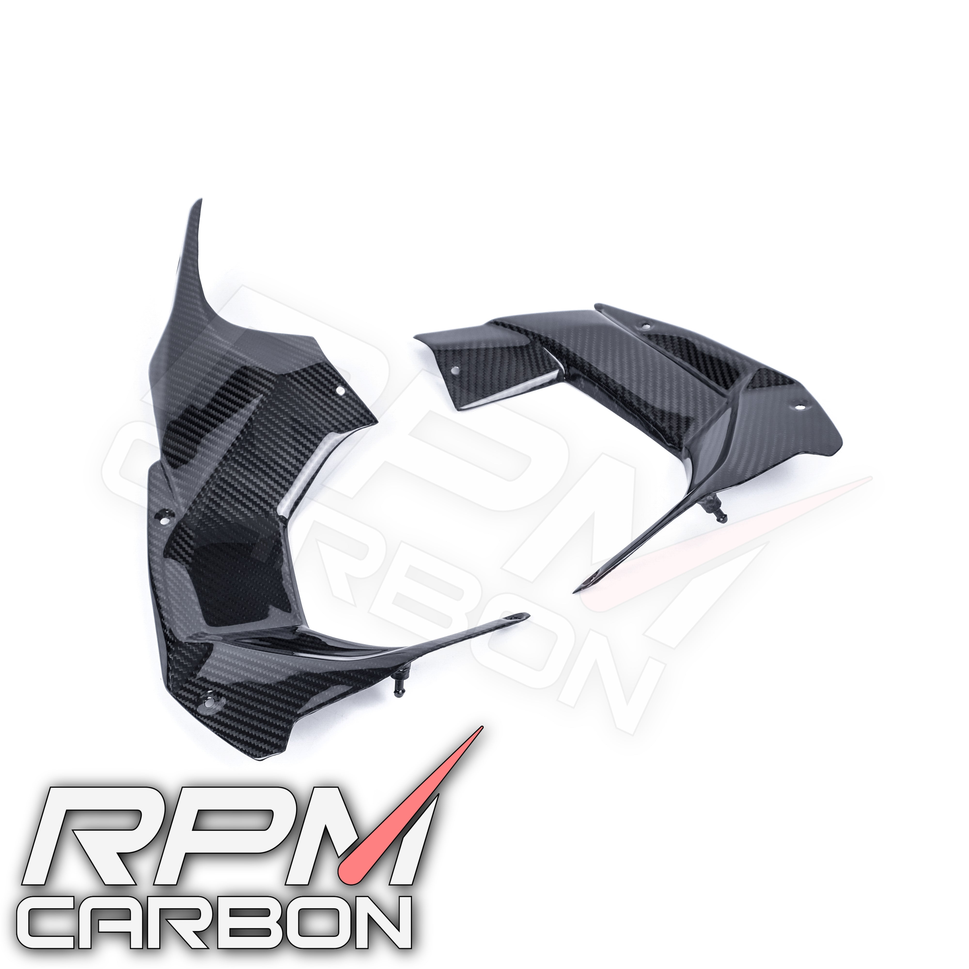 Kawasaki H2 Carbon Fiber Dashpanel Side Panels