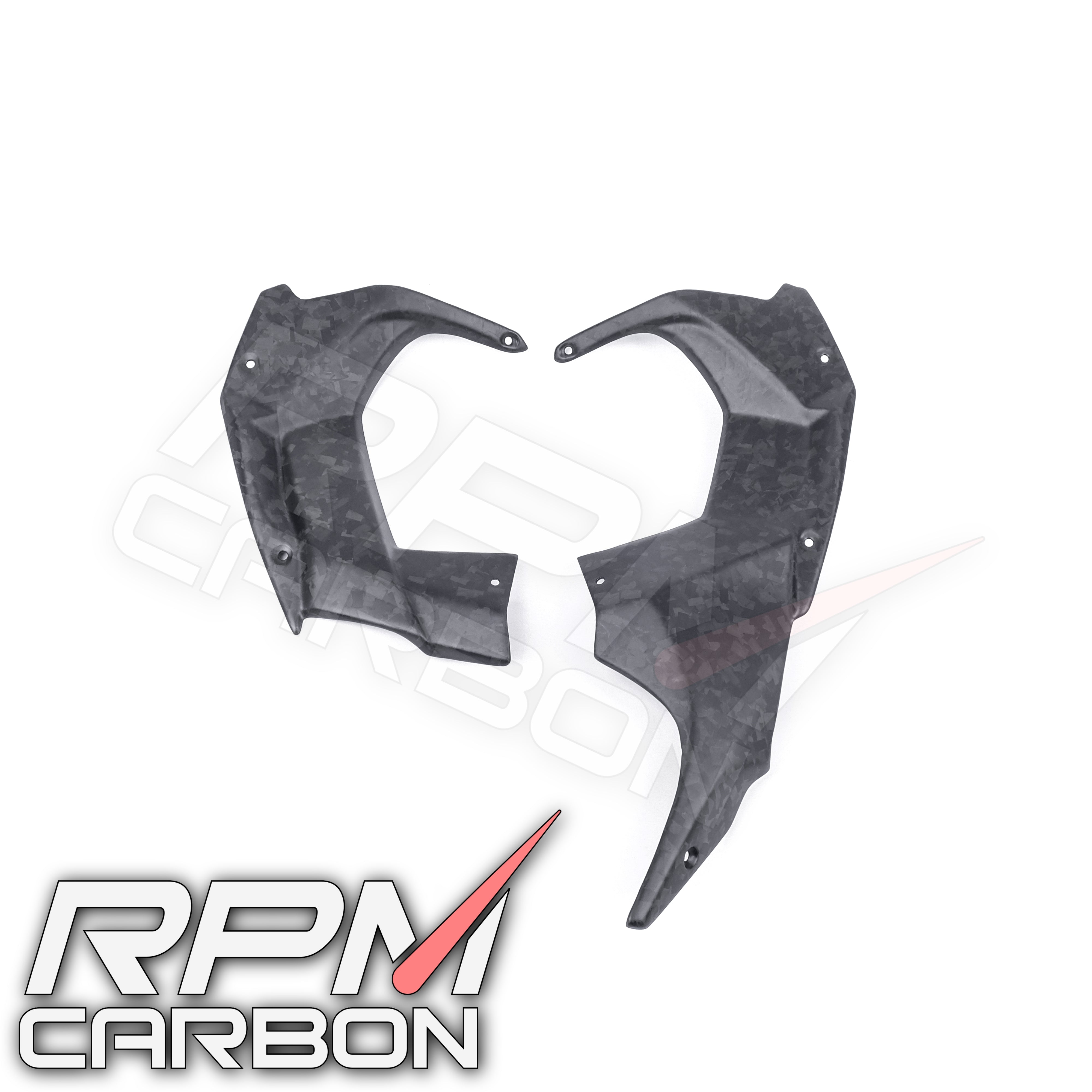 Kawasaki H2 Carbon Fiber Dashpanel Side Panels