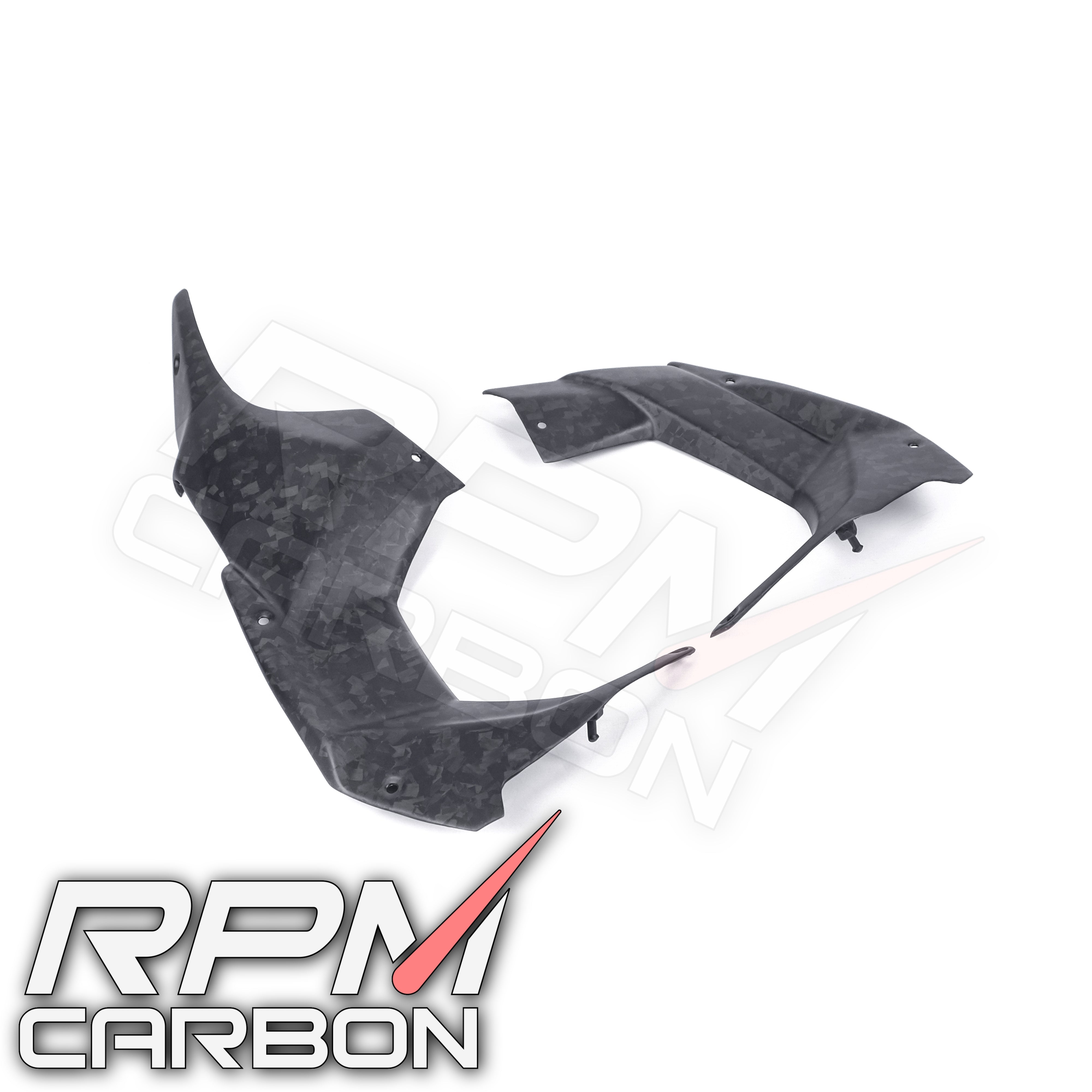 Kawasaki H2 Carbon Fiber Dashpanel Side Panels