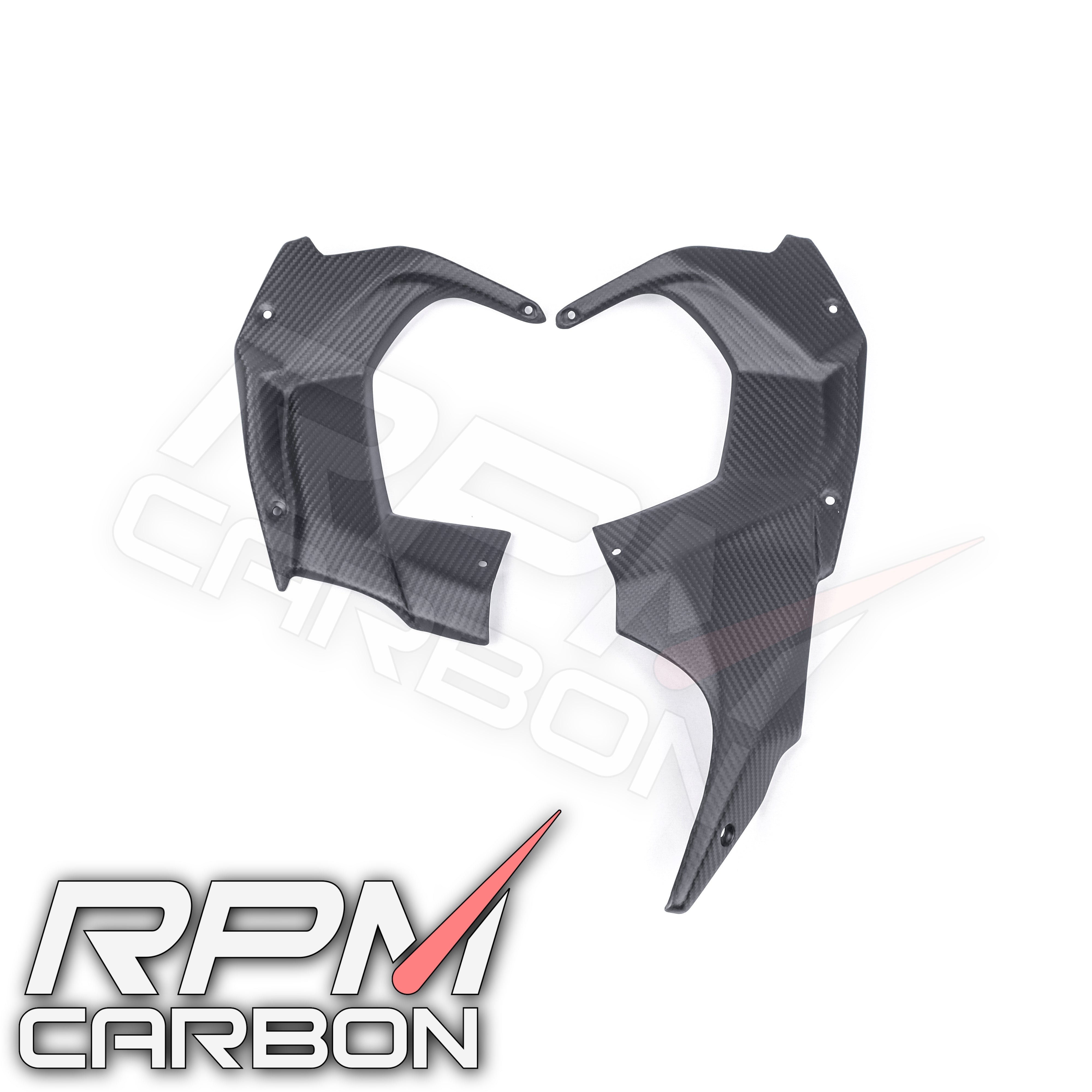 Kawasaki H2 Carbon Fiber Dashpanel Side Panels