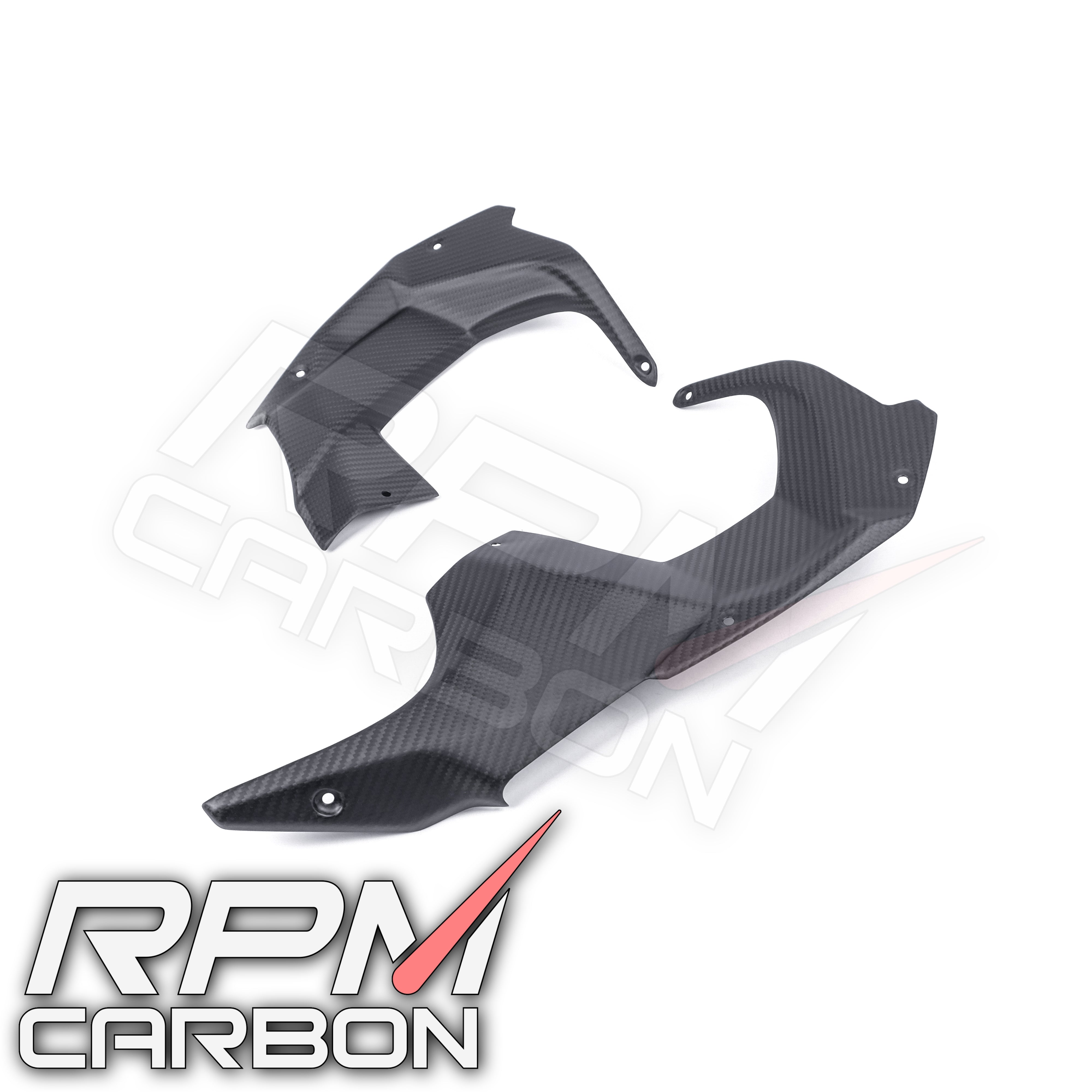 Kawasaki H2 Carbon Fiber Dashpanel Side Panels