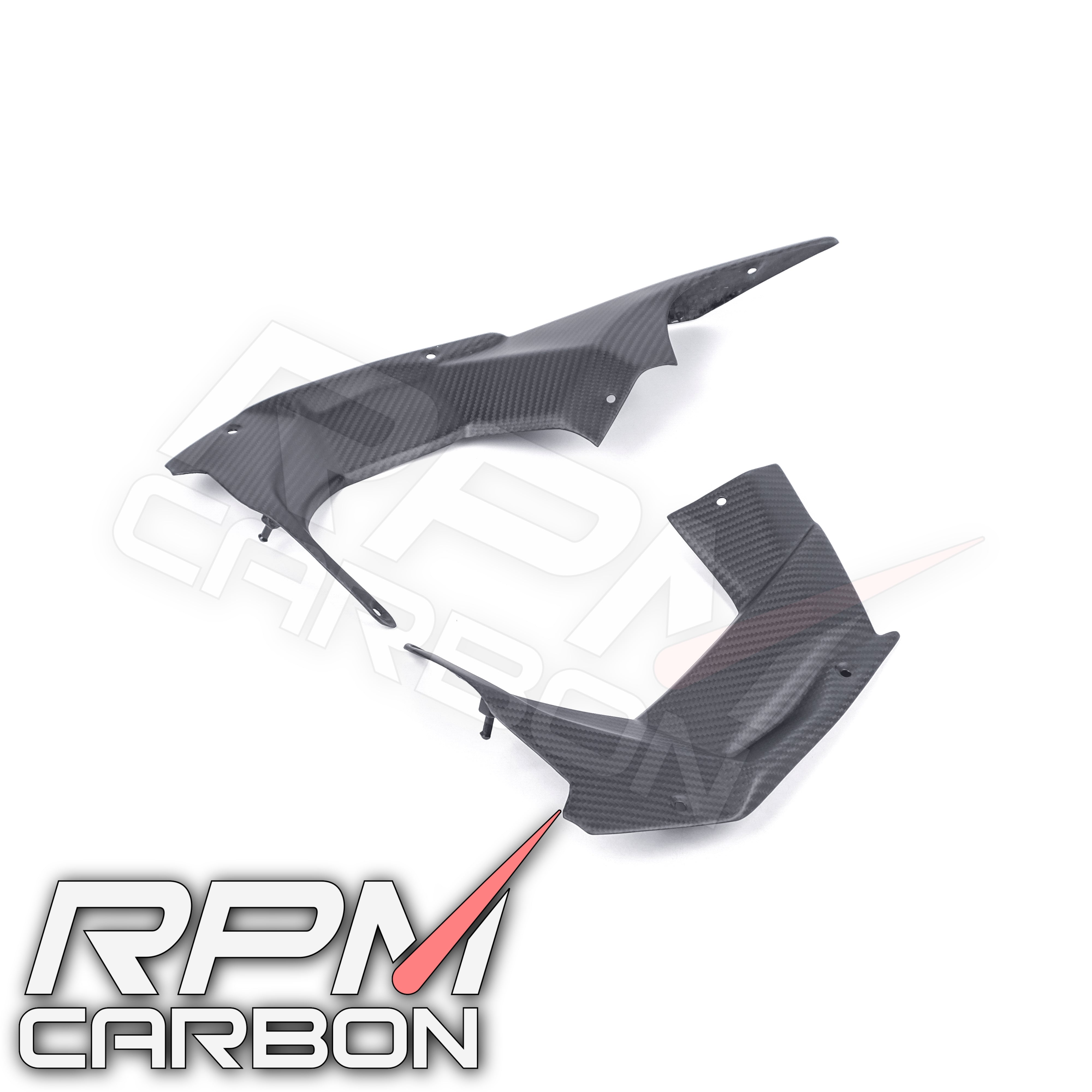 Kawasaki H2 Carbon Fiber Dashpanel Side Panels