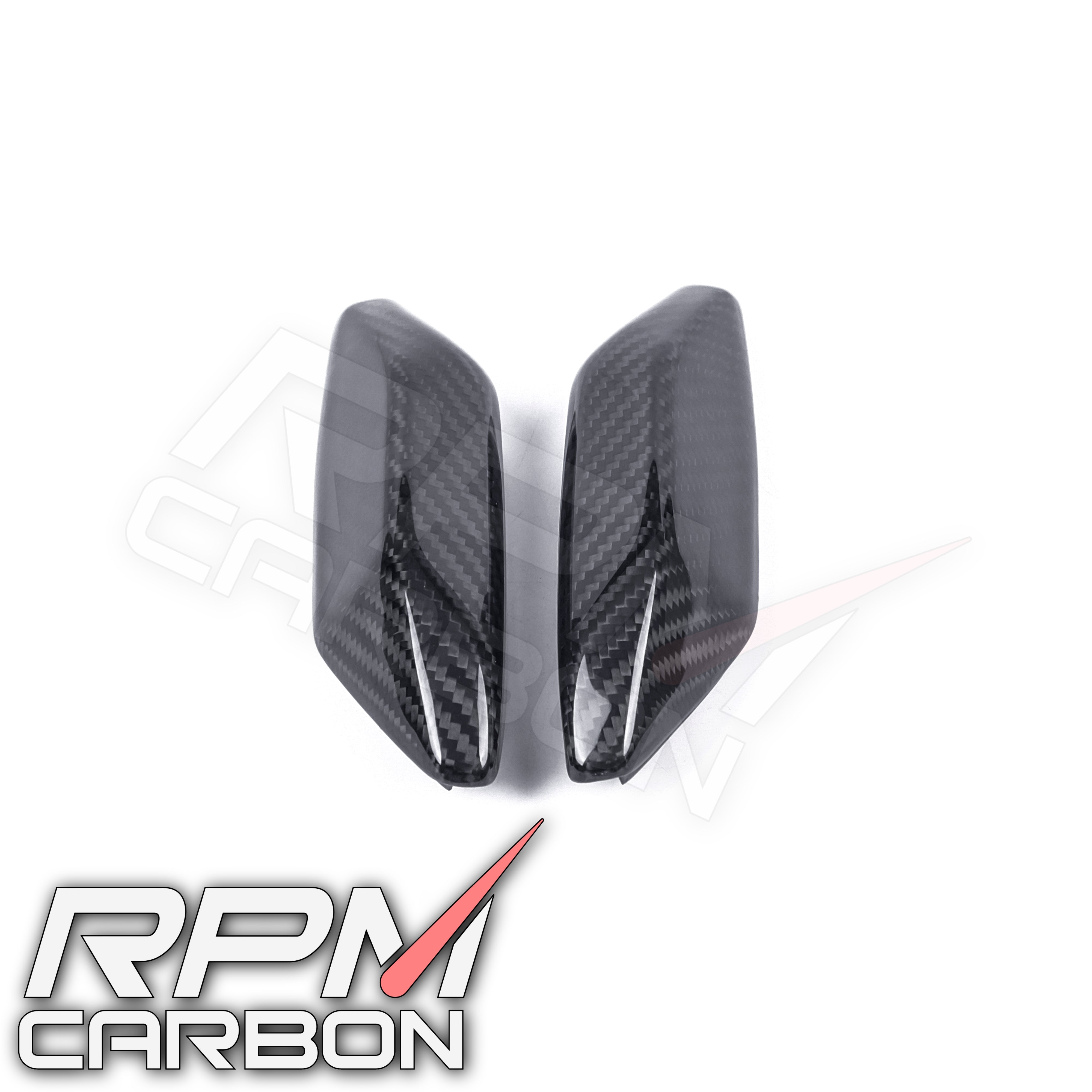 Kawasaki H2 Carbon Fiber Tail Rubber Pads