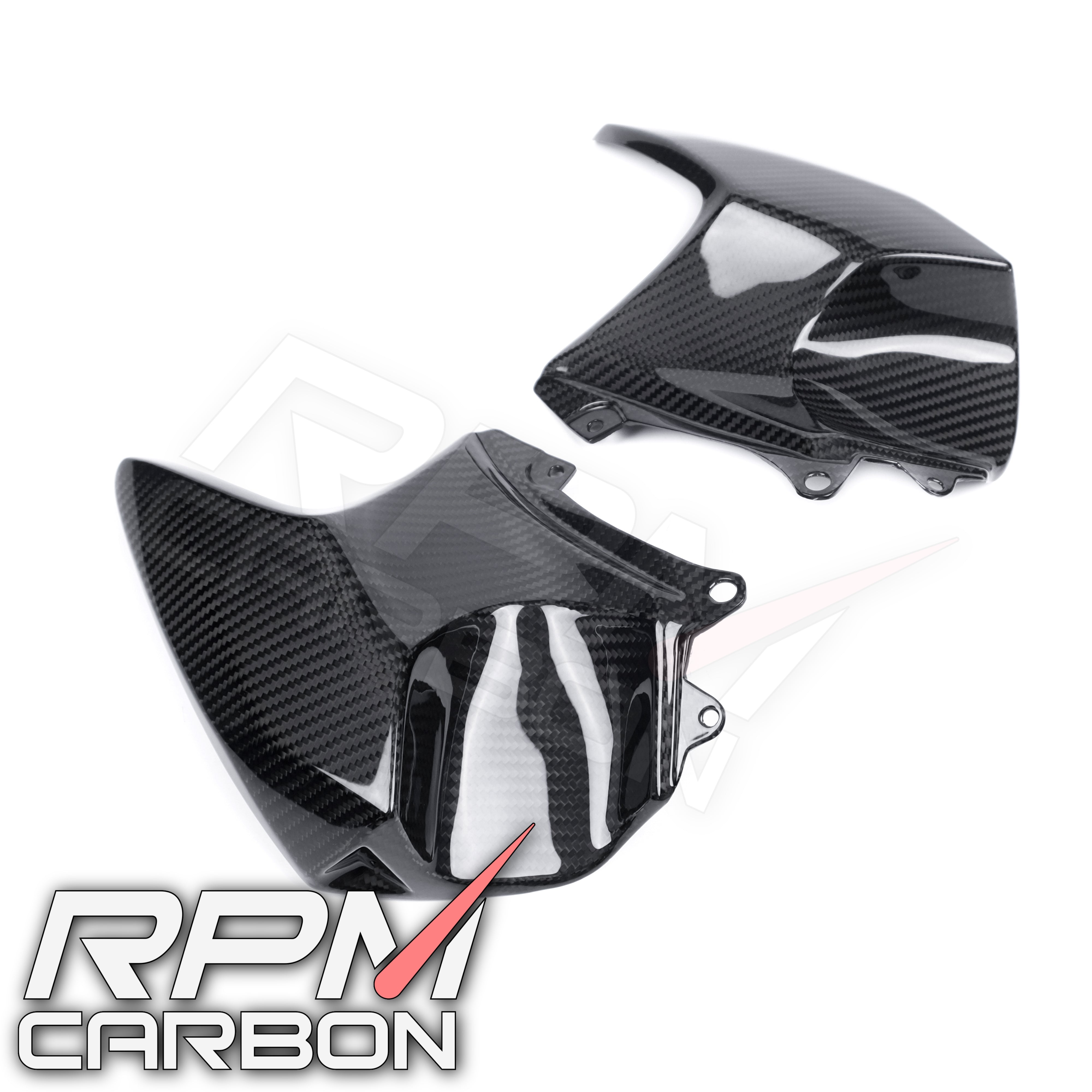 Kawasaki H2 SX Carbon Fiber Front Tank Side Panels