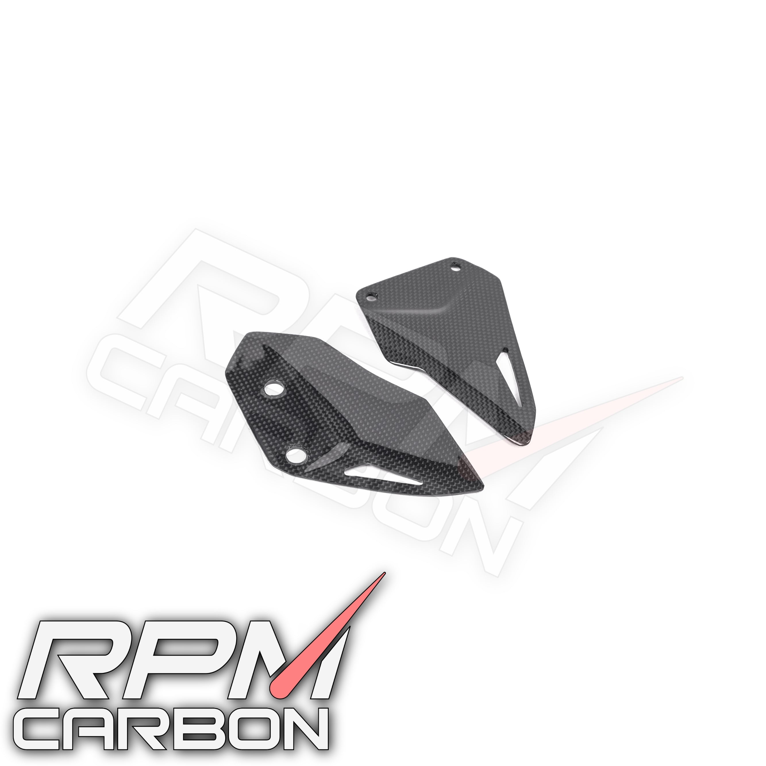 Kawasaki H2 SX Carbon Fiber Heel Guards