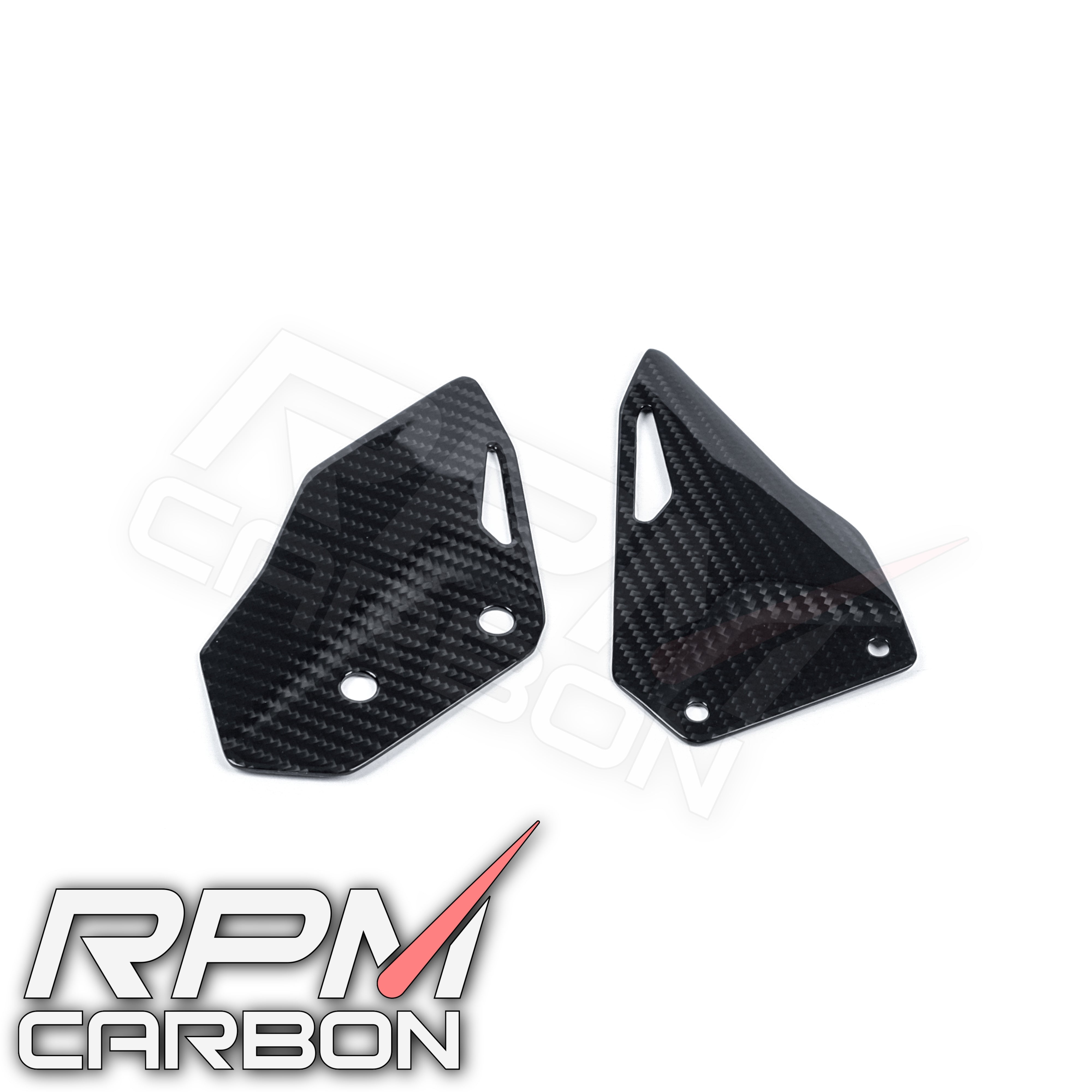 Kawasaki H2 SX Carbon Fiber Heel Guards