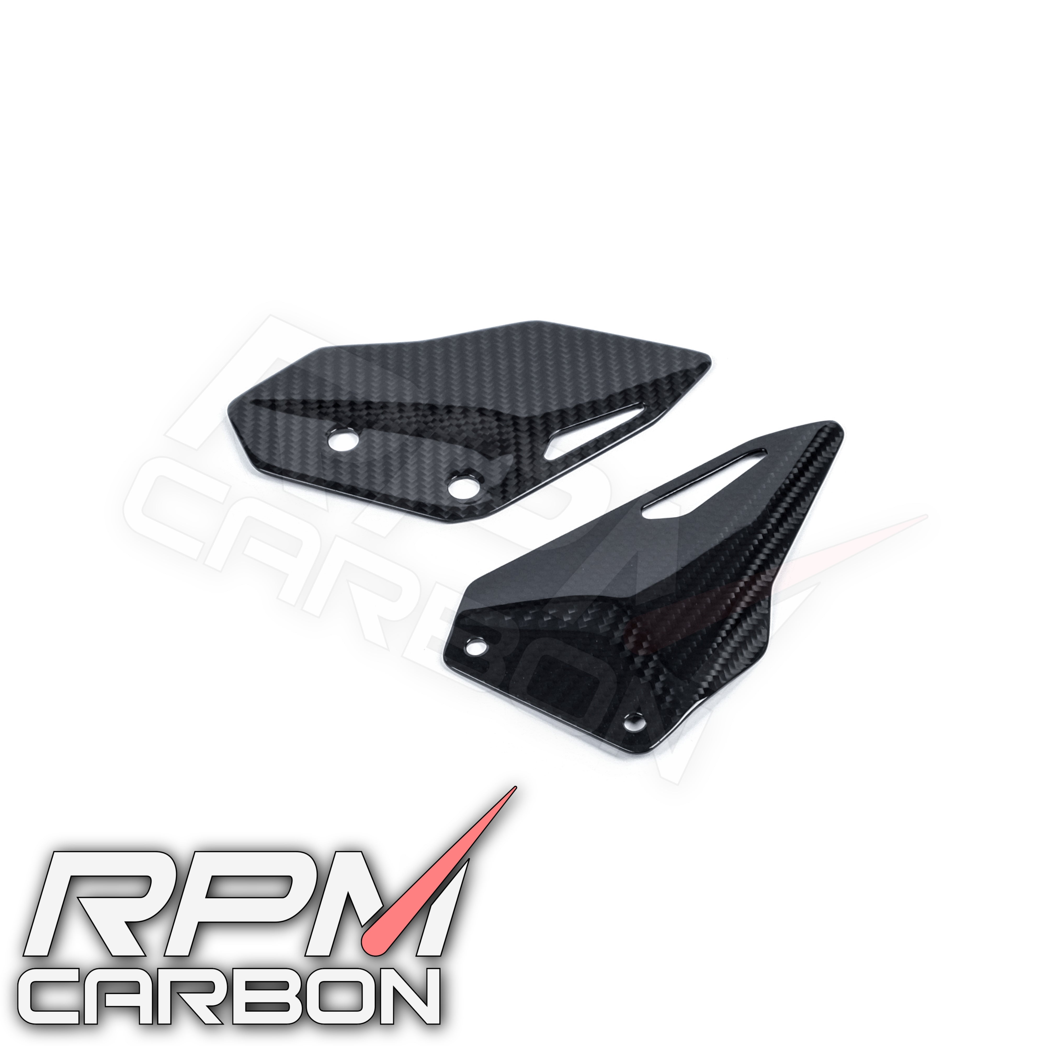 Kawasaki H2 SX Carbon Fiber Heel Guards