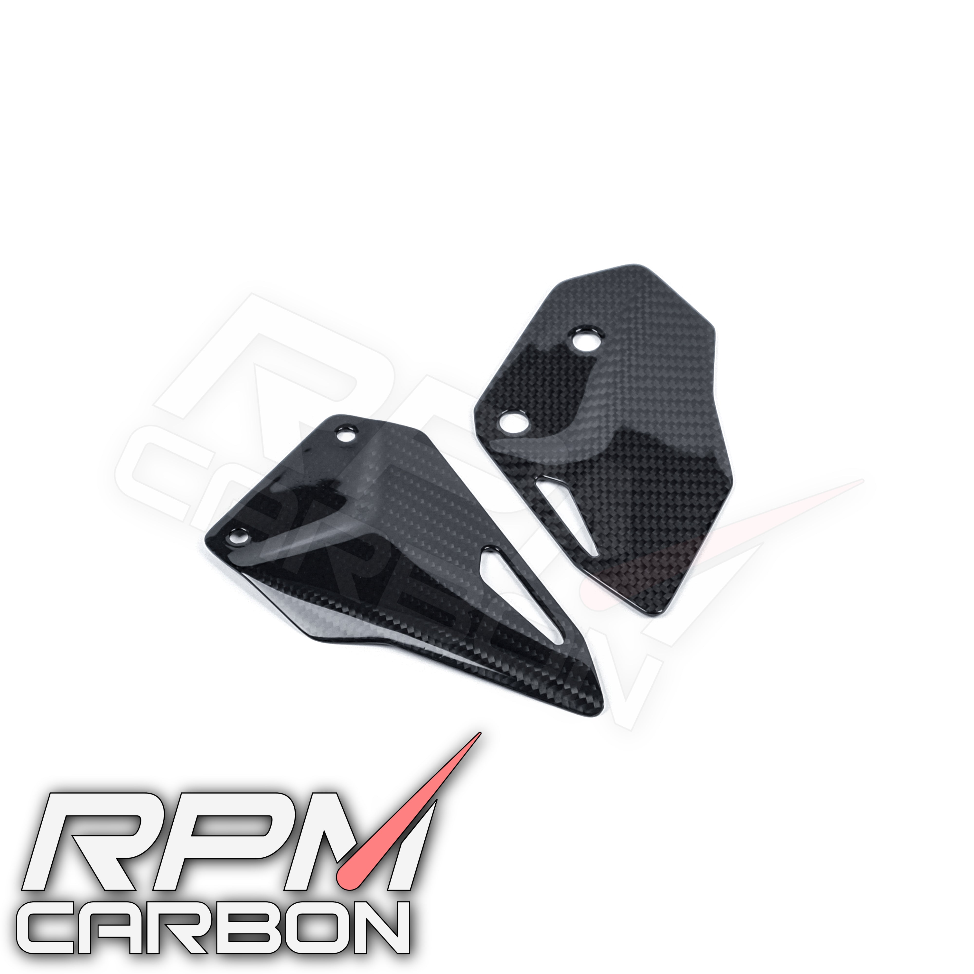 Kawasaki H2 SX Carbon Fiber Heel Guards