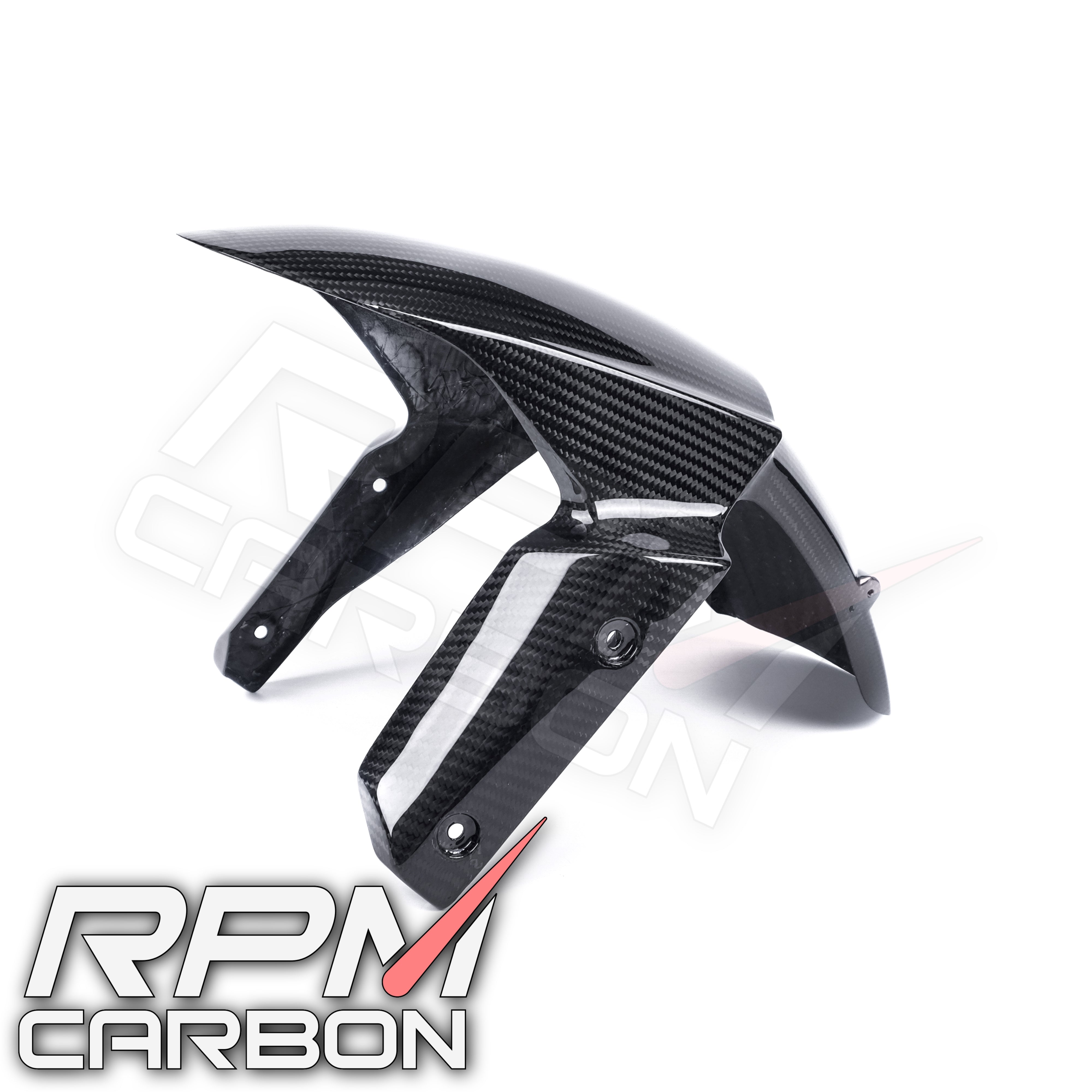 Kawasaki Z1000 Z800 ZX6 Carbon Fiber Front Fender Hugger Mudguard