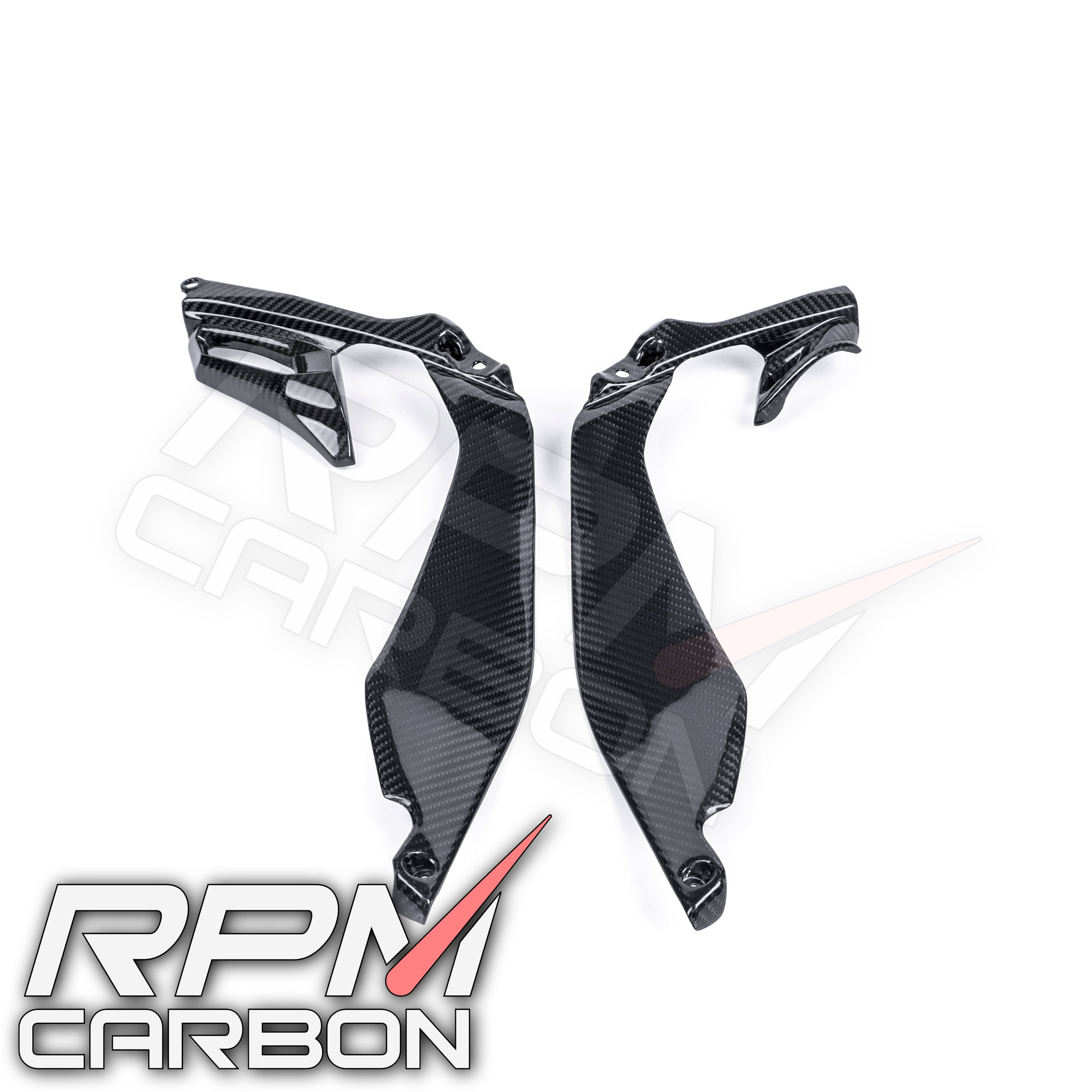 Kawasaki Z1000 Carbon Fiber Inner Side Panels