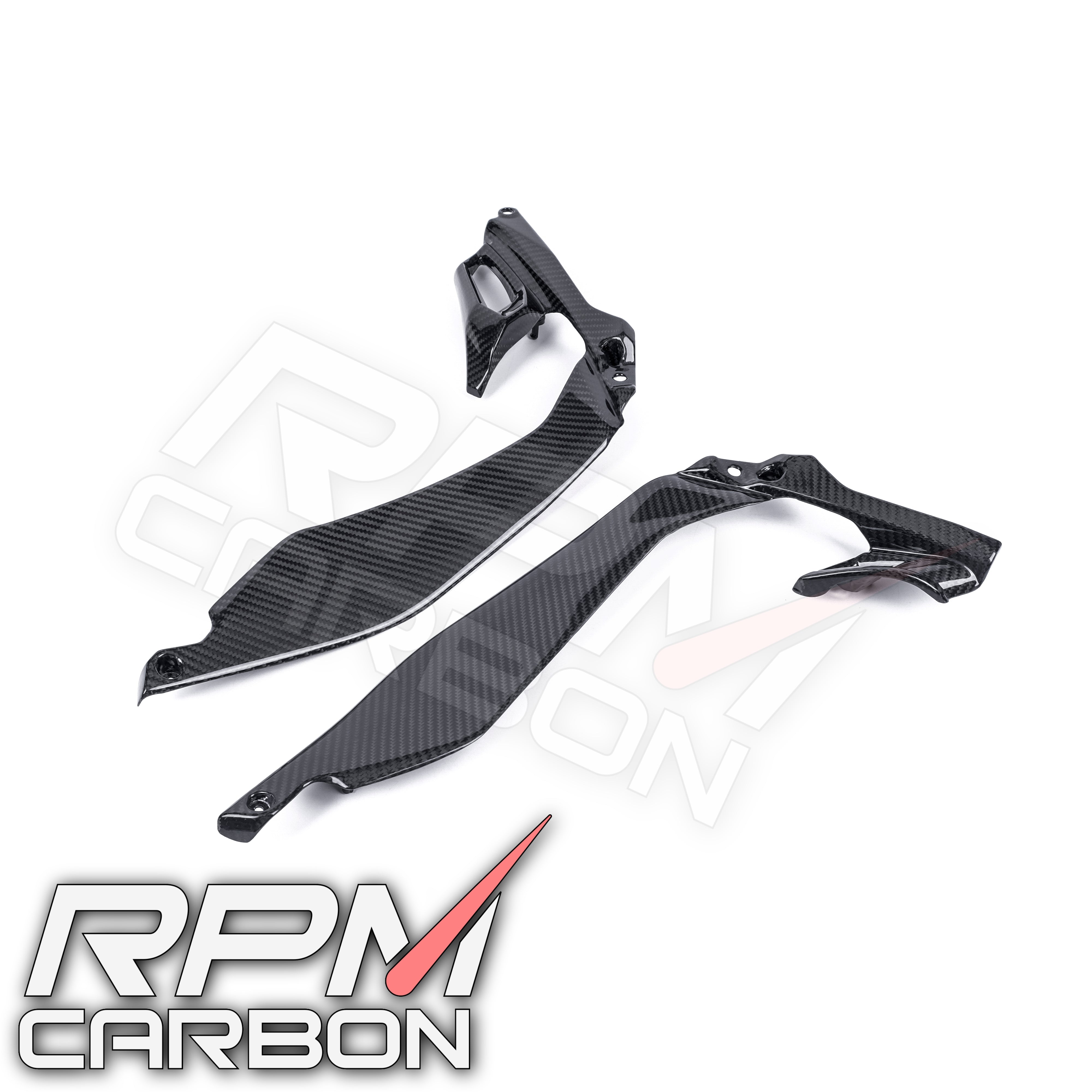 Kawasaki Z1000 Carbon Fiber Inner Side Panels