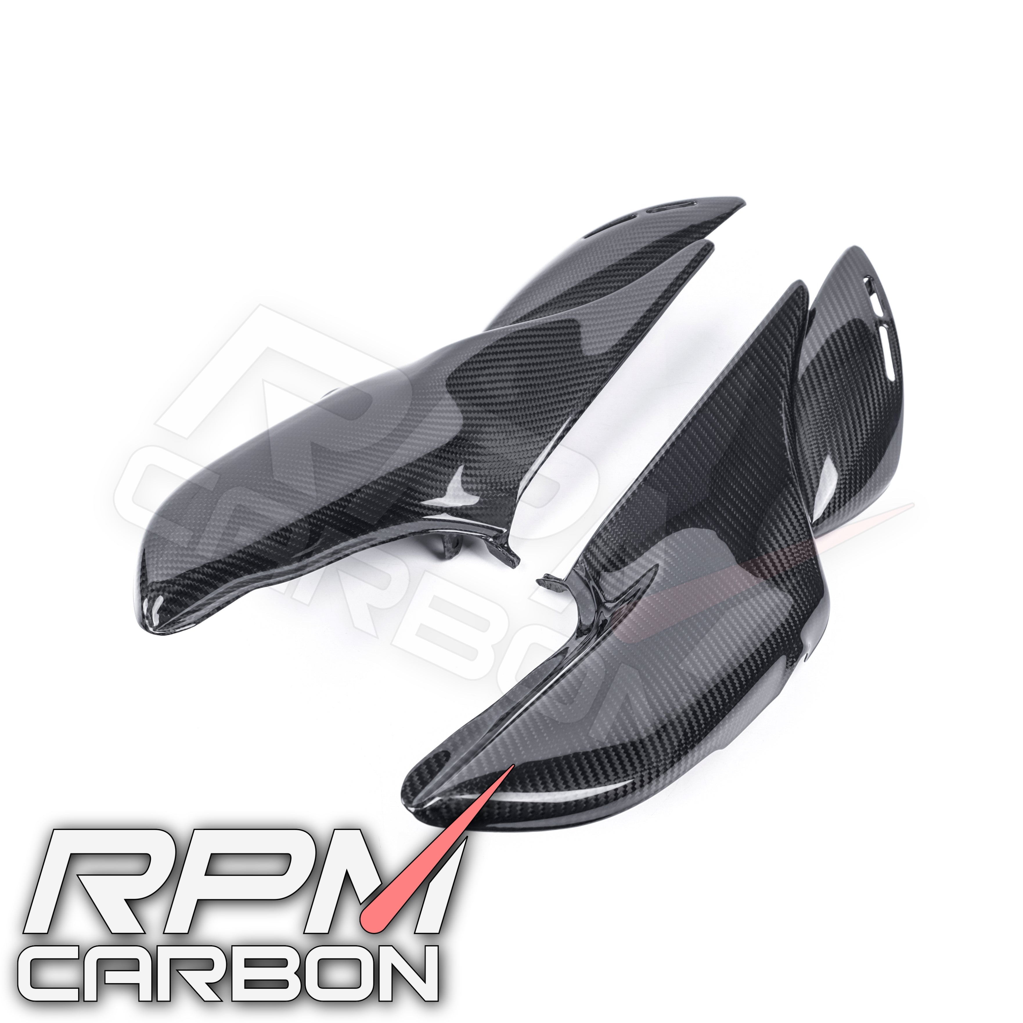 Kawasaki Z900RS Carbon Fiber Tank Side Panels