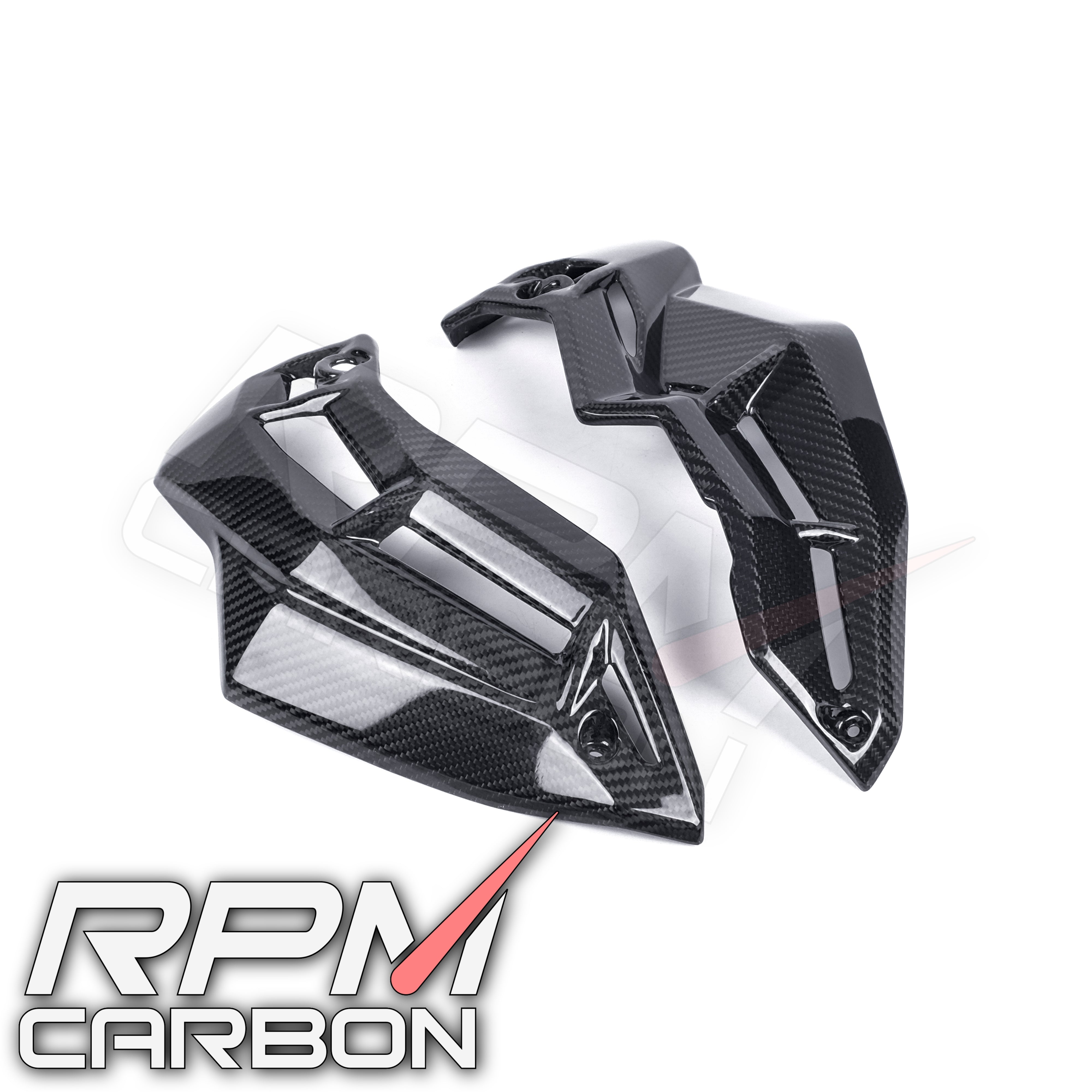 Kawasaki Z900 Carbon Fiber Lower Side Panels