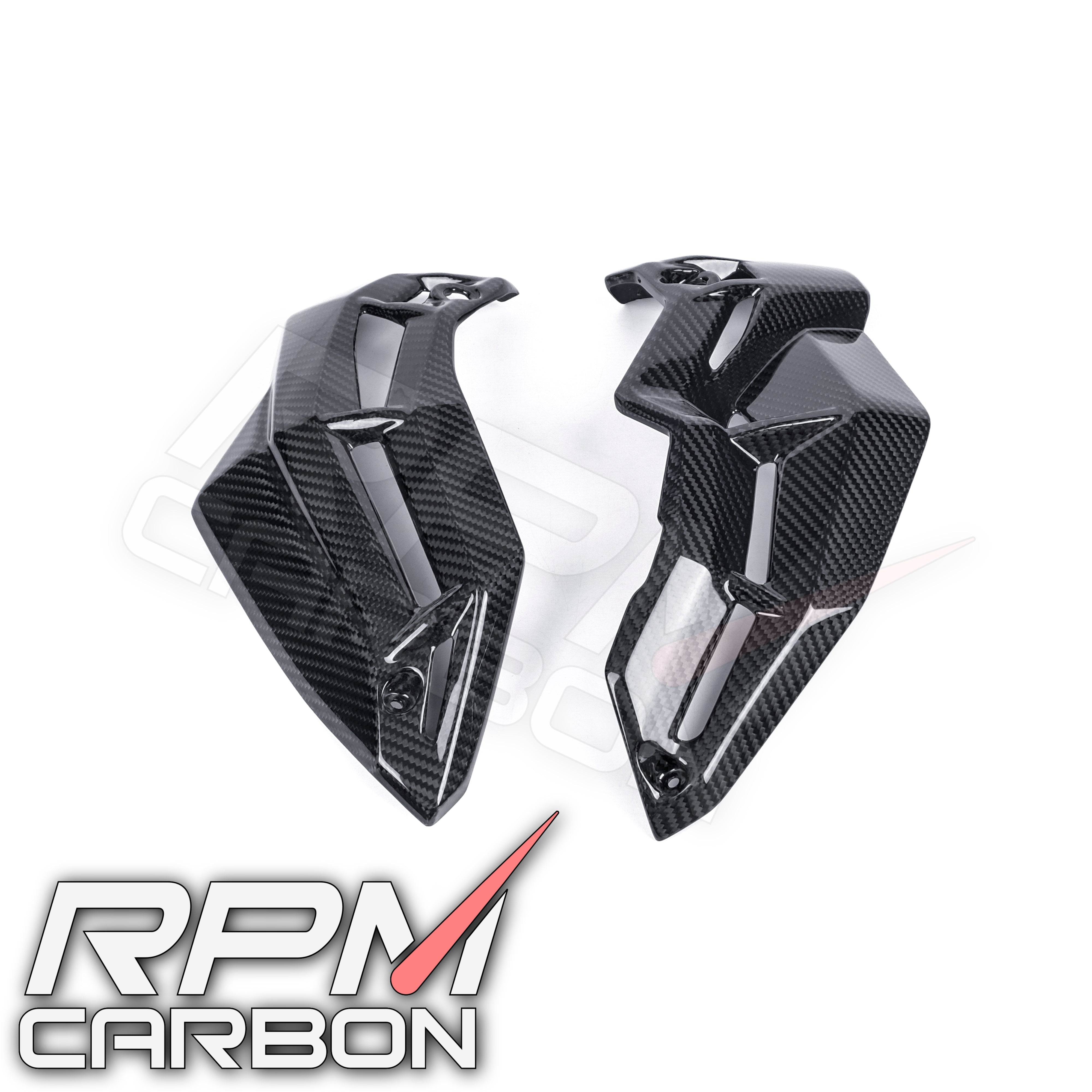 Kawasaki Z900 Carbon Fiber Lower Side Panels