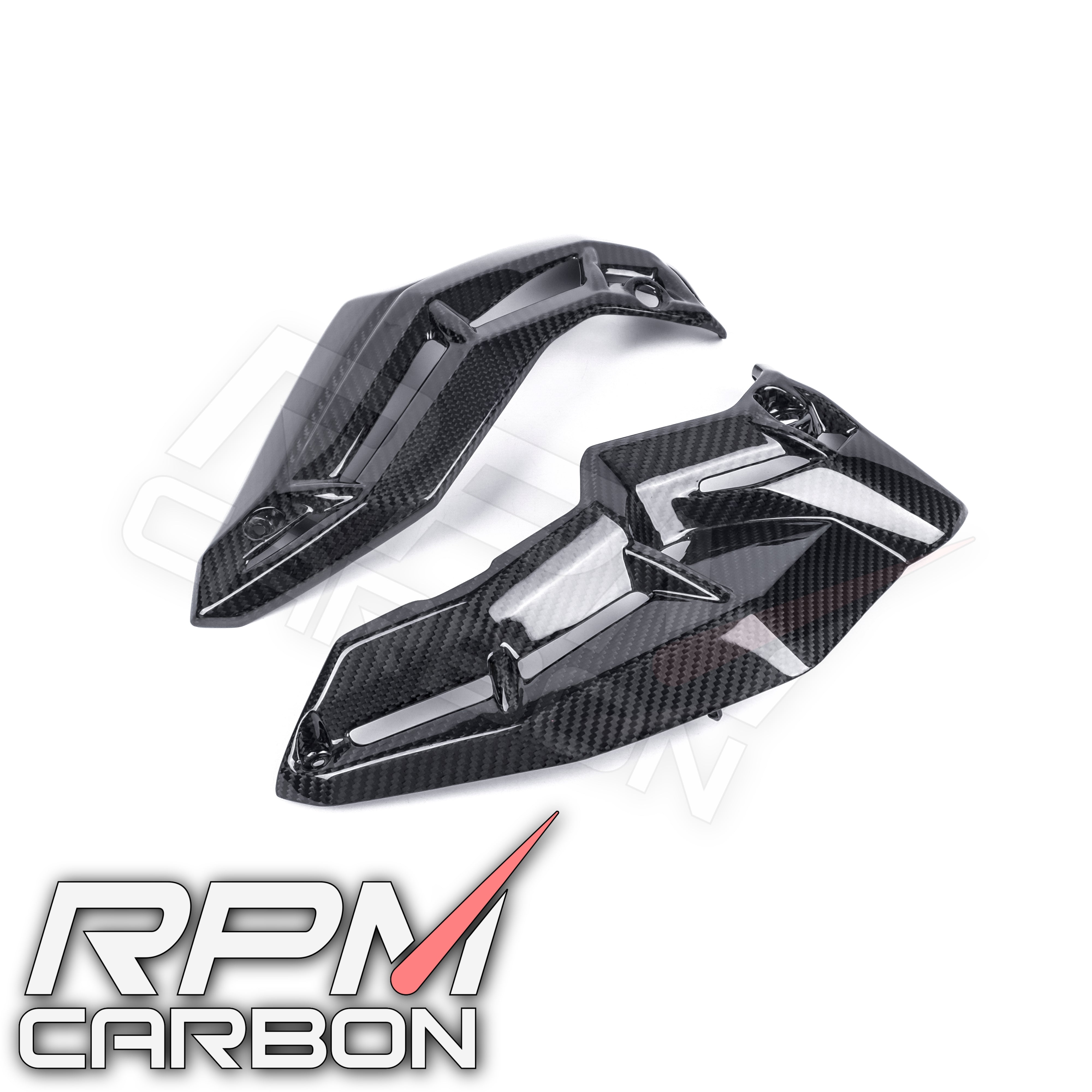 Kawasaki Z900 Carbon Fiber Lower Side Panels