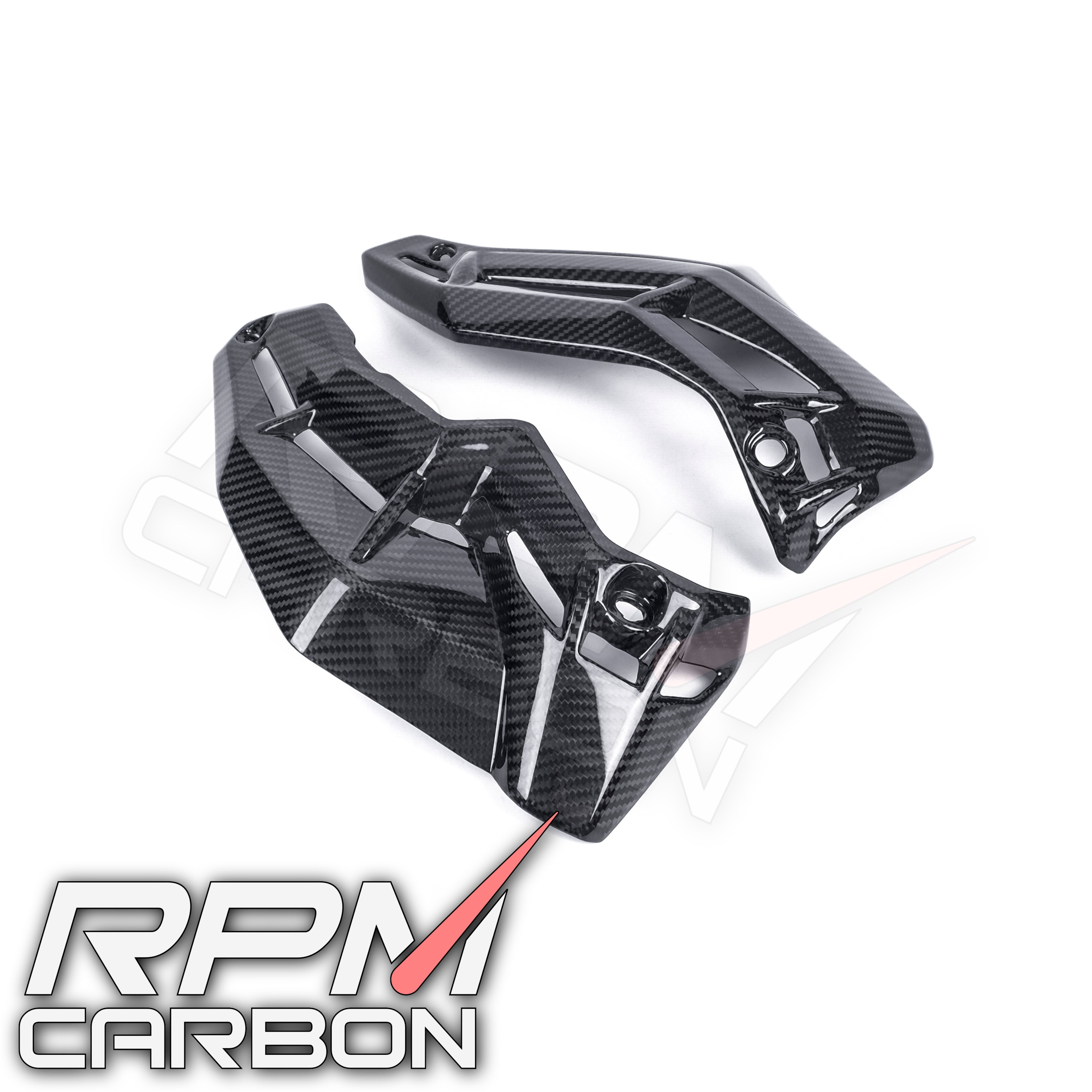 Kawasaki Z900 Carbon Fiber Lower Side Panels