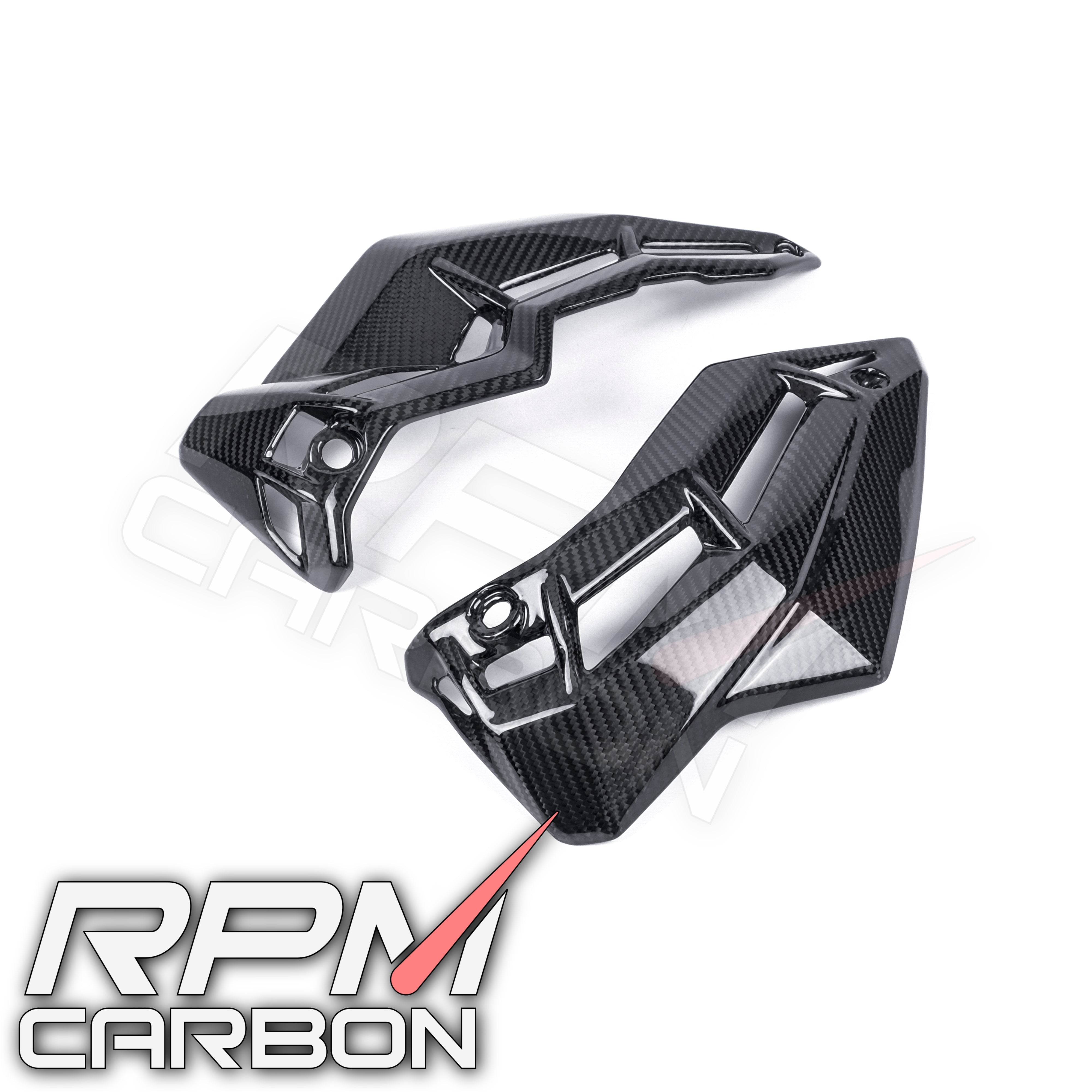 Kawasaki Z900 Carbon Fiber Lower Side Panels