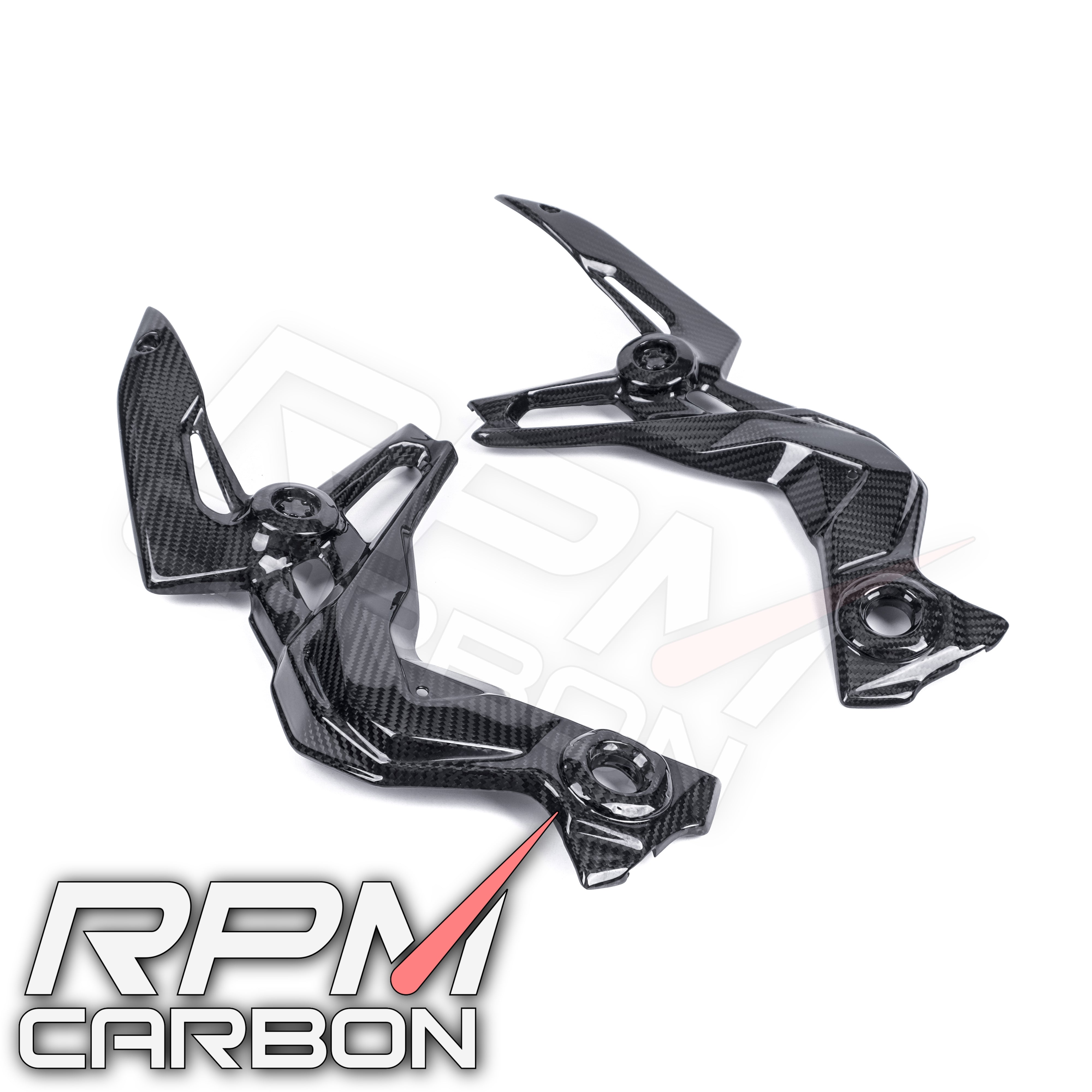 Kawasaki Z900 SE Carbon Fiber Frame Covers Protectors