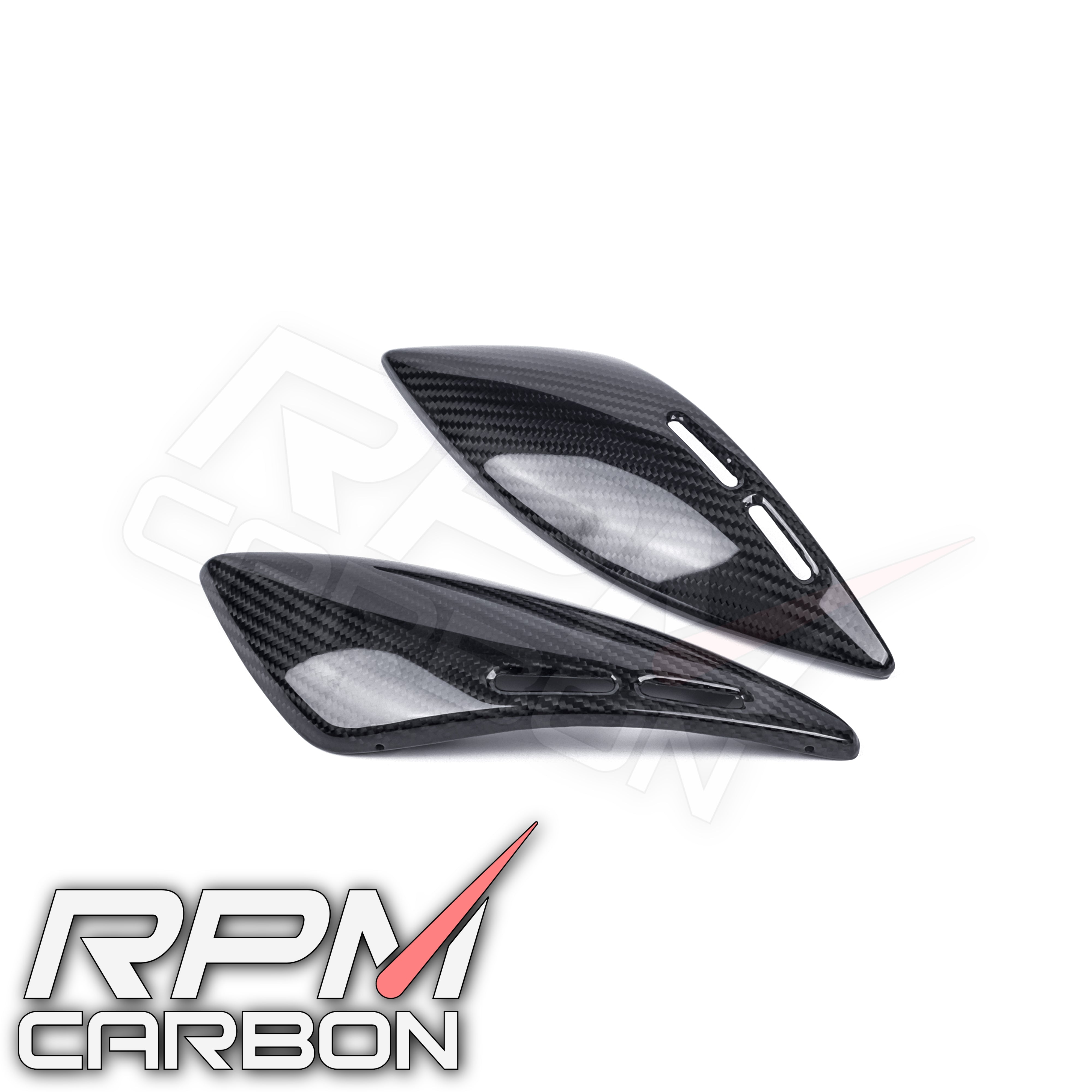 Kawasaki Z900RS Carbon Fiber Tank Side Panel Covers