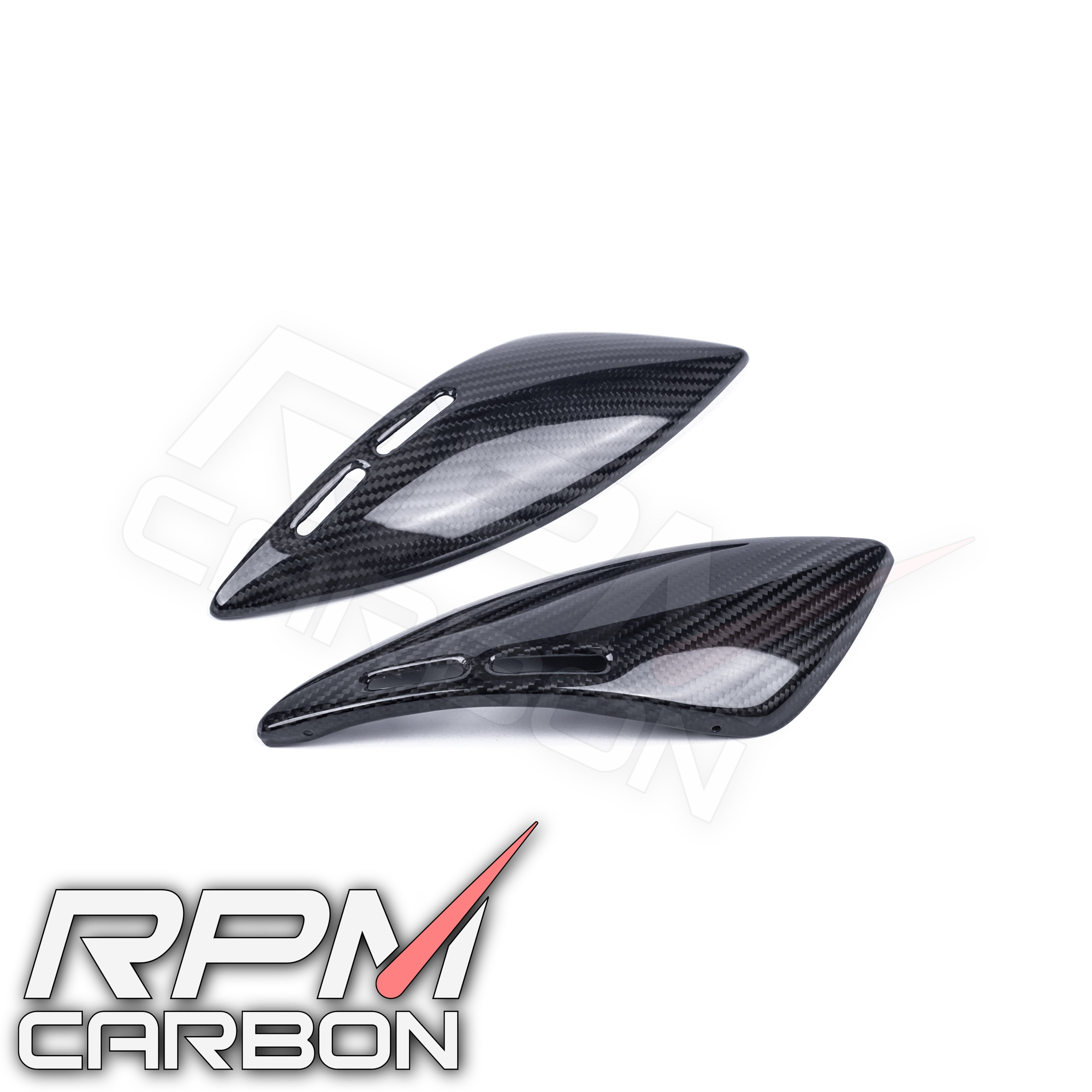 Kawasaki Z900RS Carbon Fiber Tank Side Panel Covers