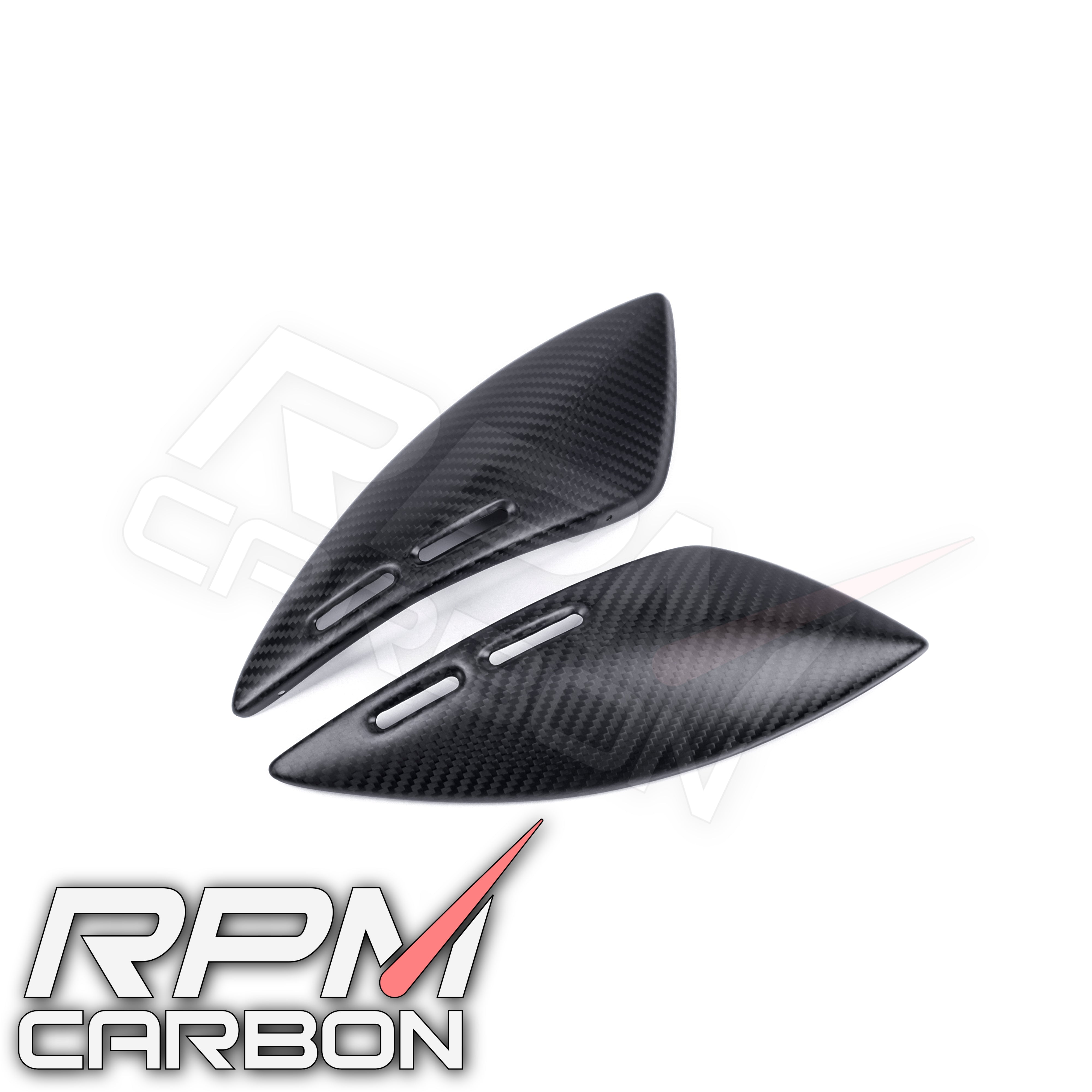Kawasaki Z900RS Carbon Fiber Tank Side Panel Covers