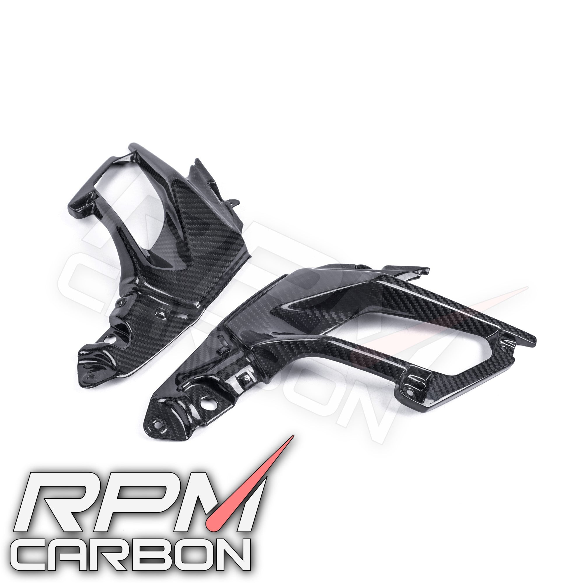 Kawasaki Ninja 400 Z400 Seitenverkleidungen aus Carbonfaser