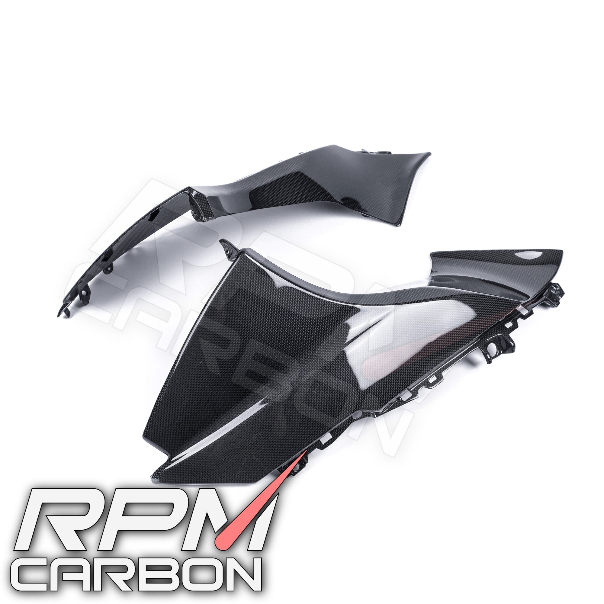 Suzuki GSX-R 1000 2017+ Carbon Fiber Upper Side Fairings Cowls