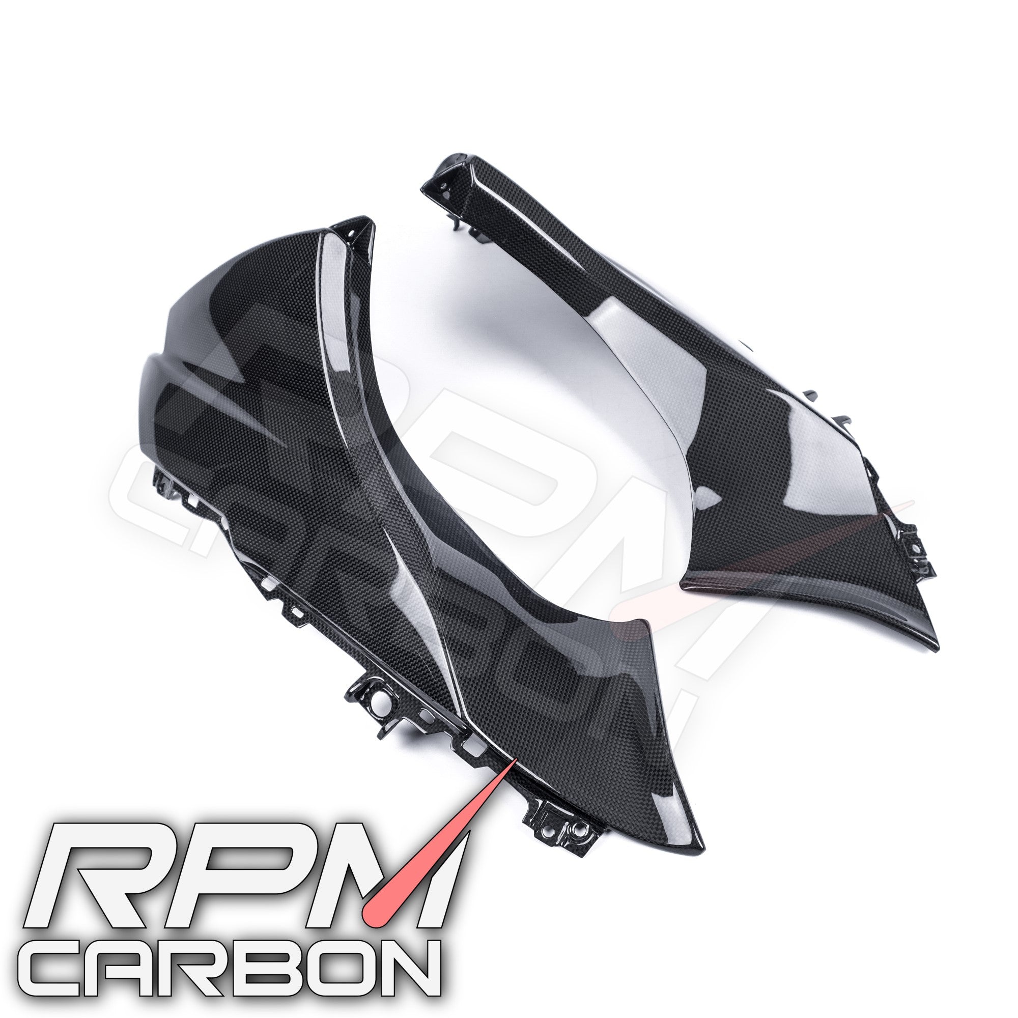 Suzuki GSX-R 1000 2017+ Carbon Fiber Upper Side Fairings Cowls