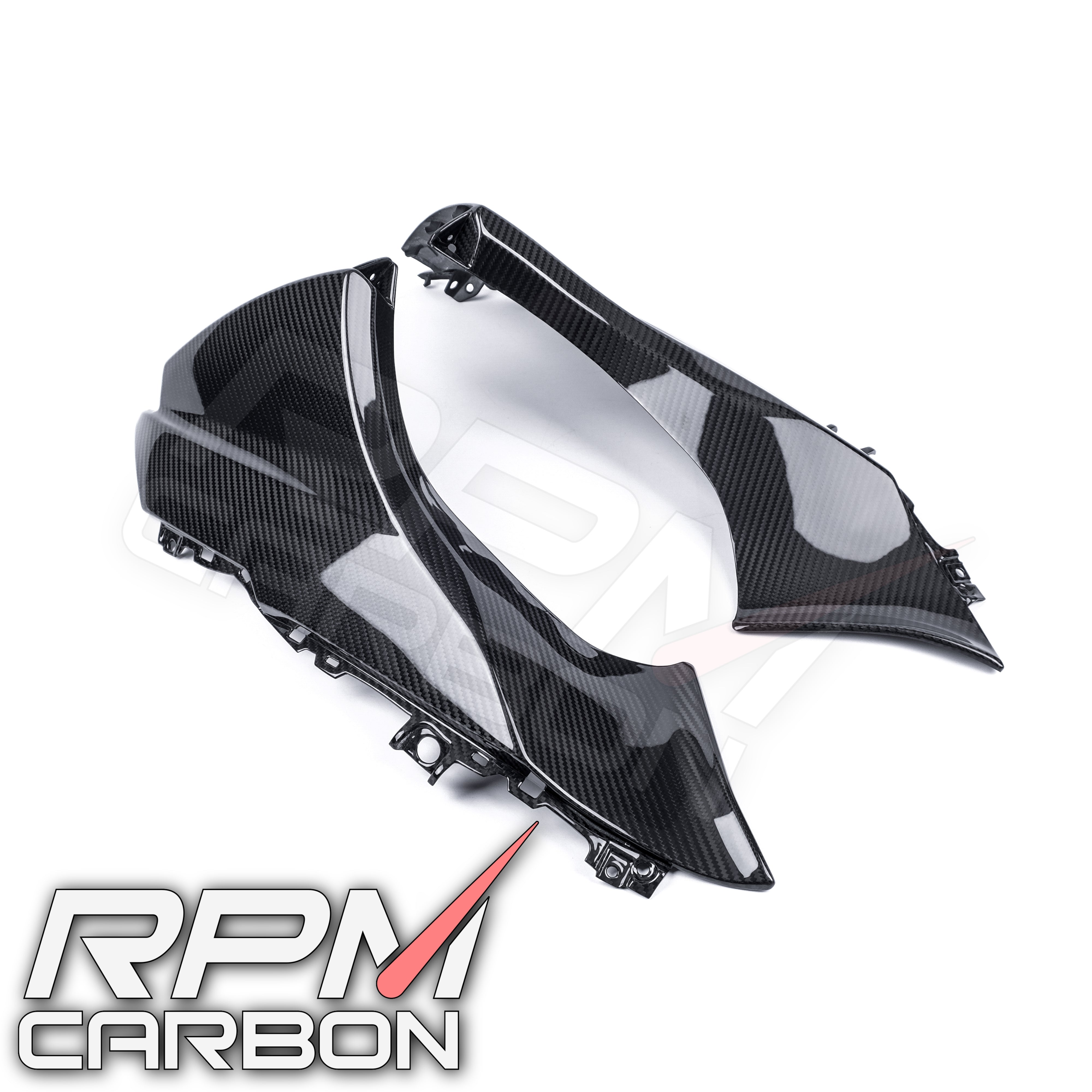 Suzuki GSX-R 1000 2017+ Carbon Fiber Upper Side Fairings Cowls