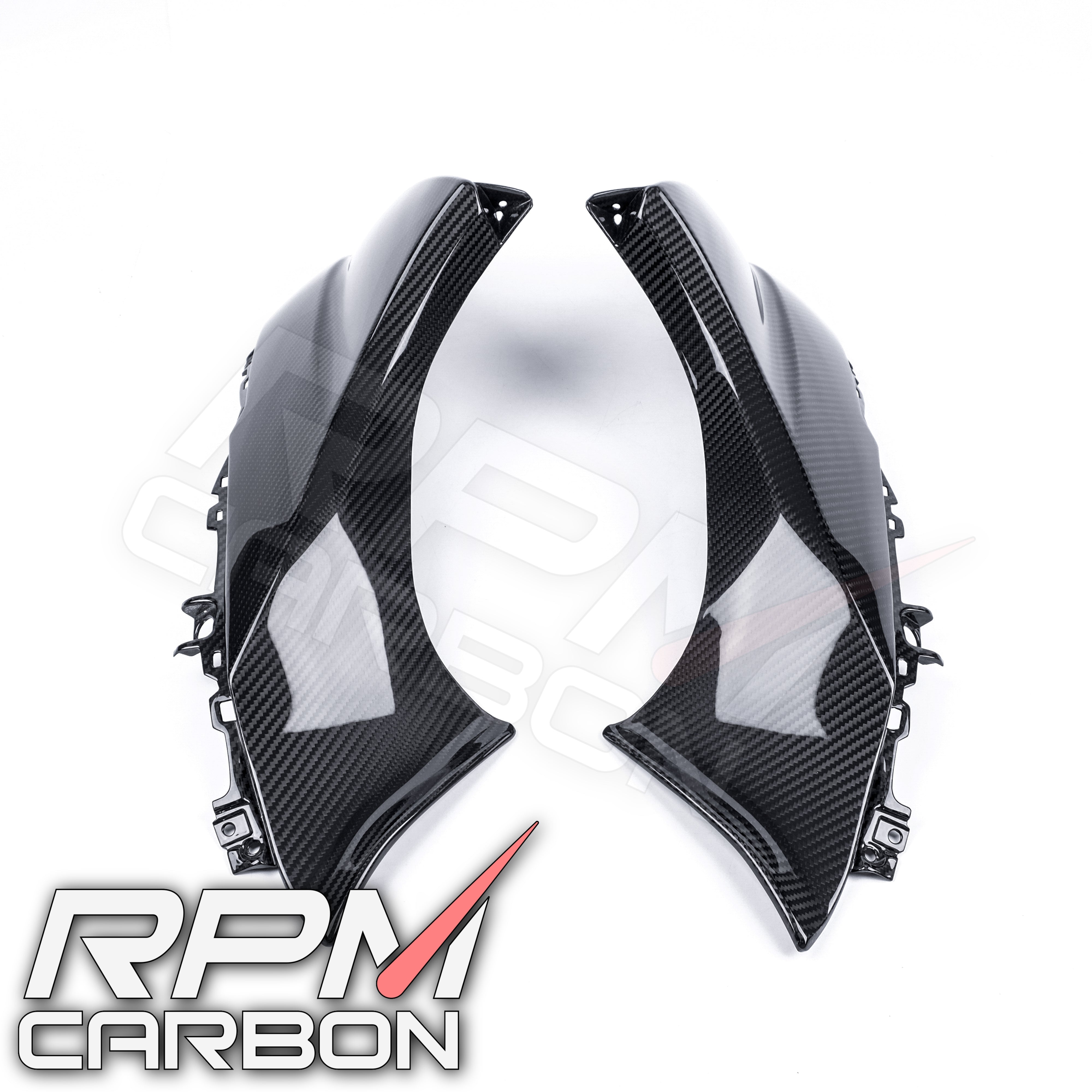 Suzuki GSX-R 1000 2017+ Carbon Fiber Upper Side Fairings Cowls
