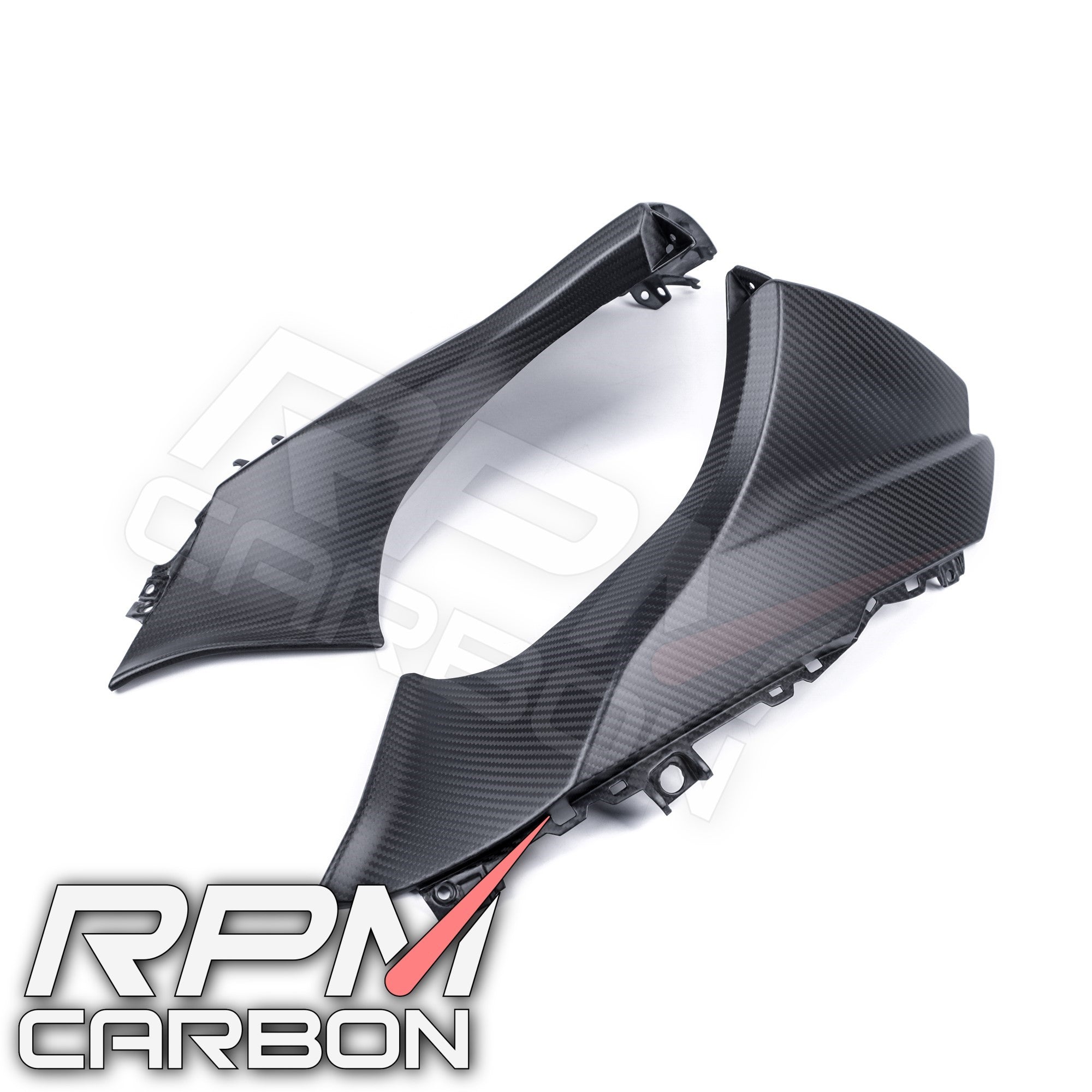 Suzuki GSX-R 1000 2017+ Carbon Fiber Upper Side Fairings Cowls