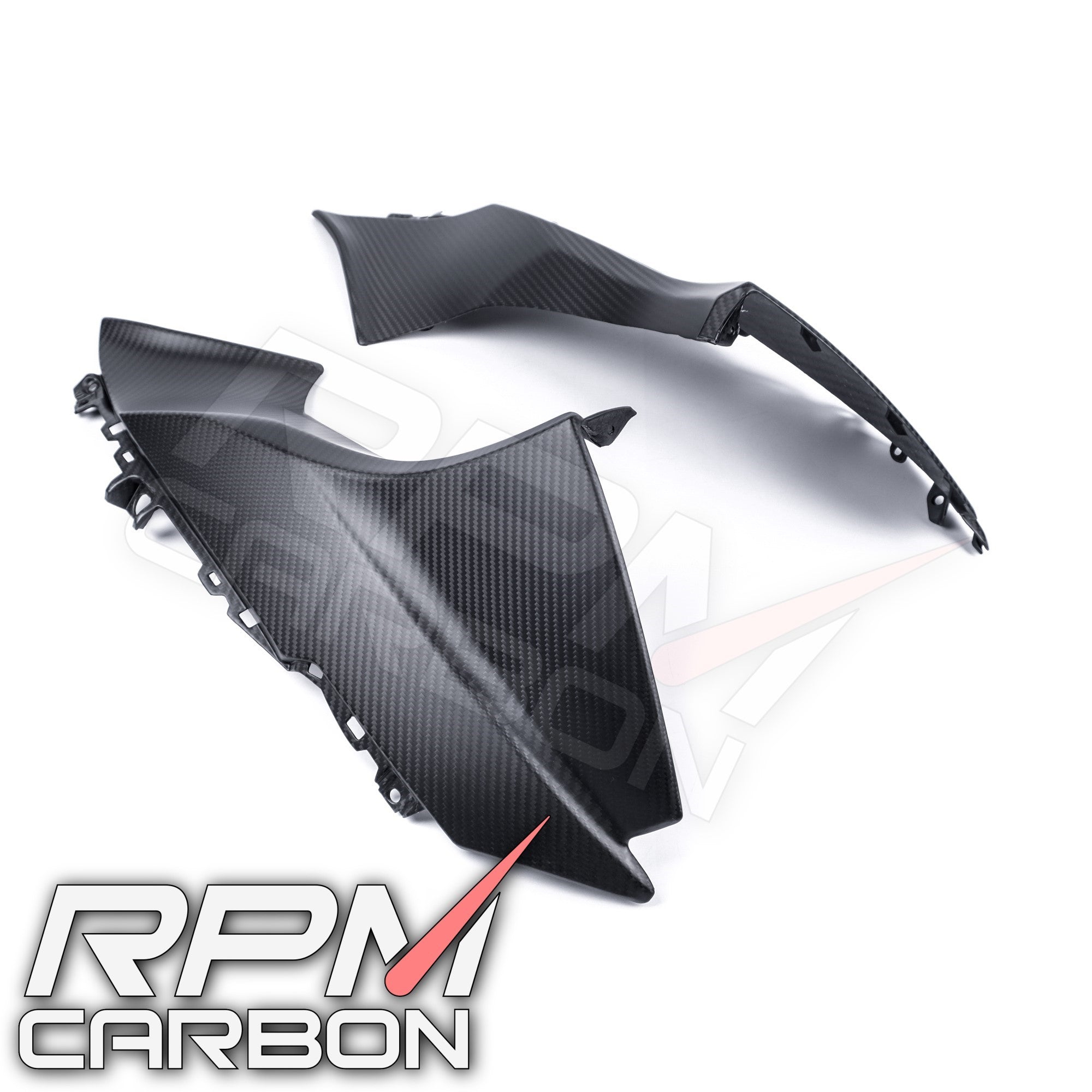 Suzuki GSX-R 1000 2017+ Carbon Fiber Upper Side Fairings Cowls