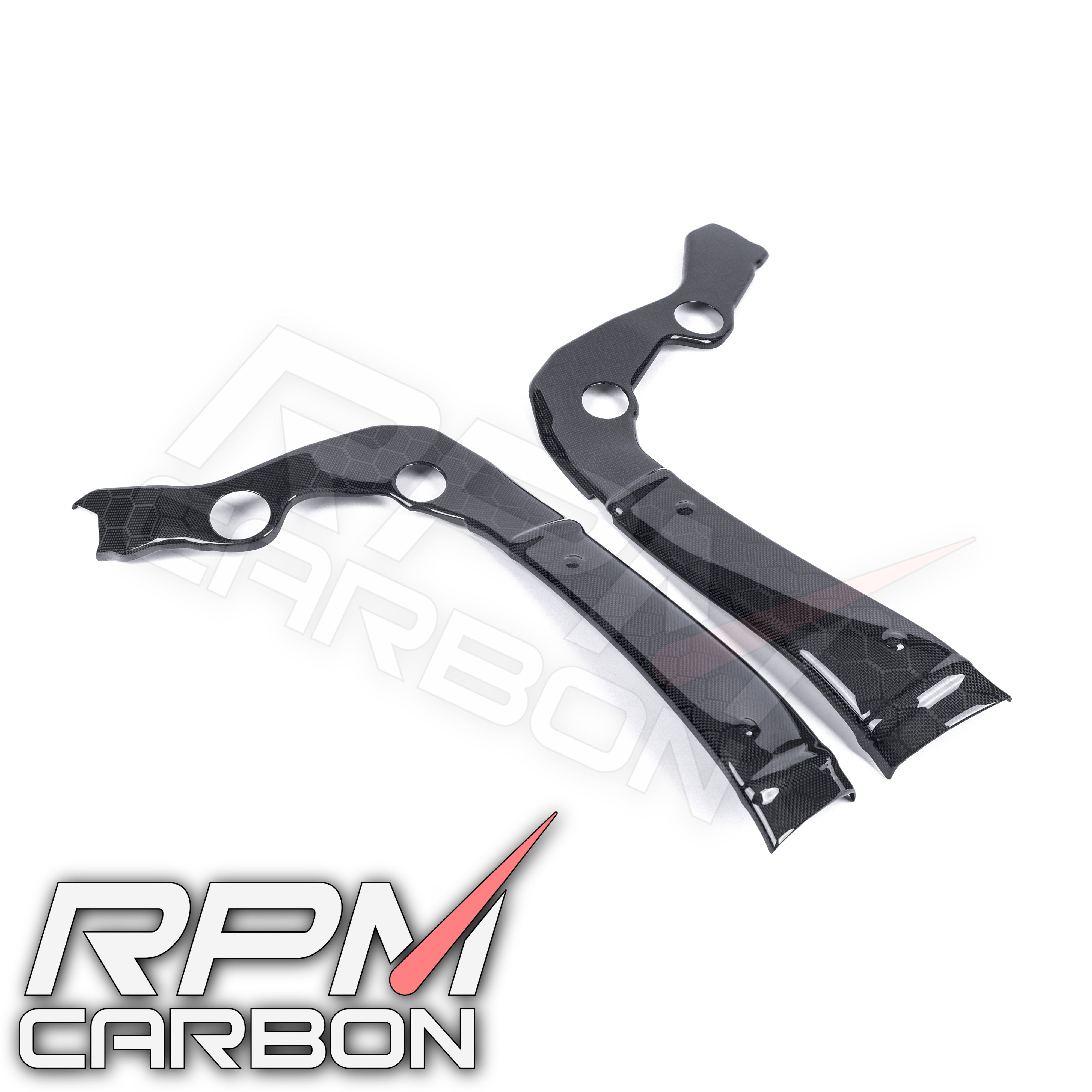 Suzuki GSX-R 1000 2017+ Carbon Fiber Frame Covers Protectors