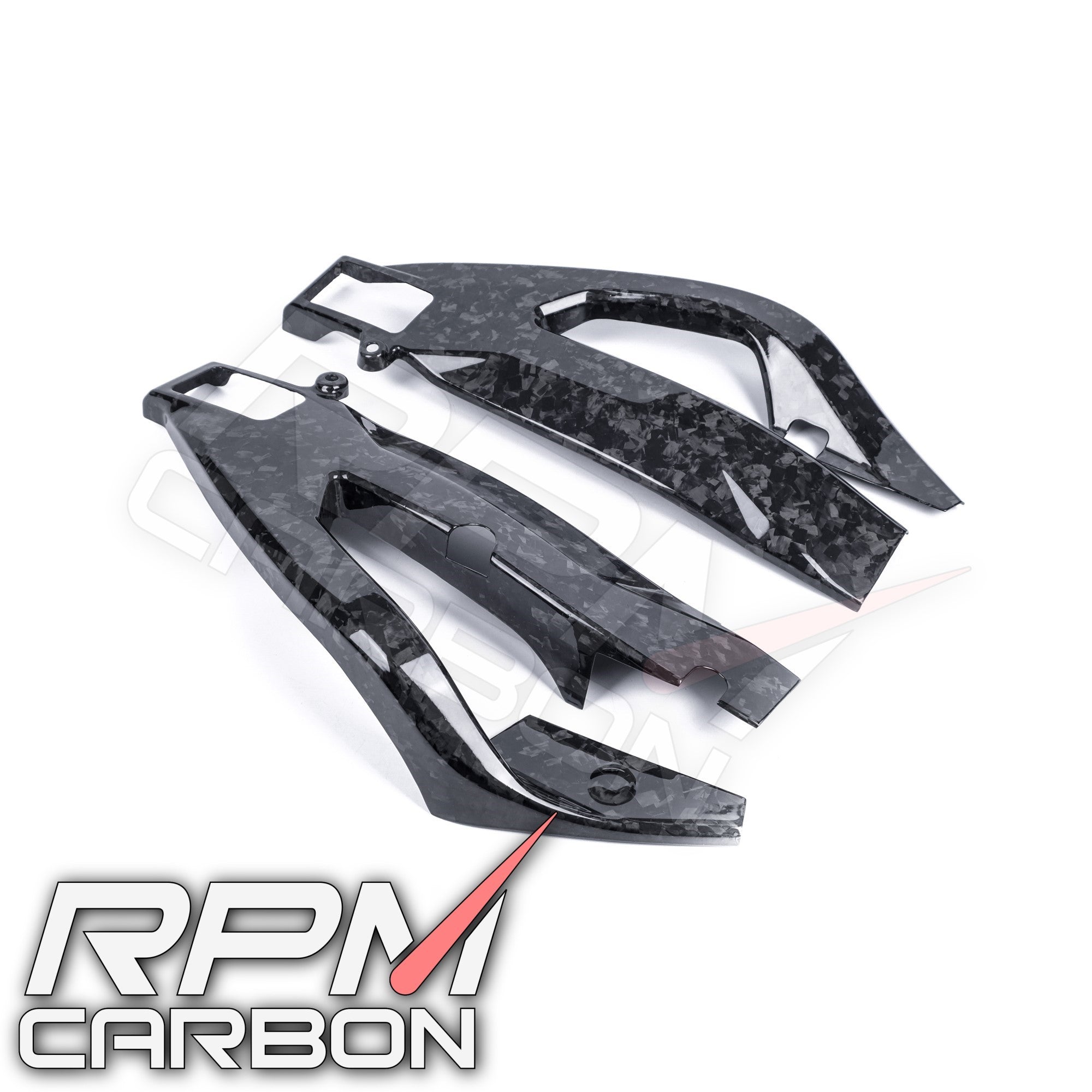 Suzuki GSX-R 1000 2017+ Carbon Fiber Swingarm Cover Full