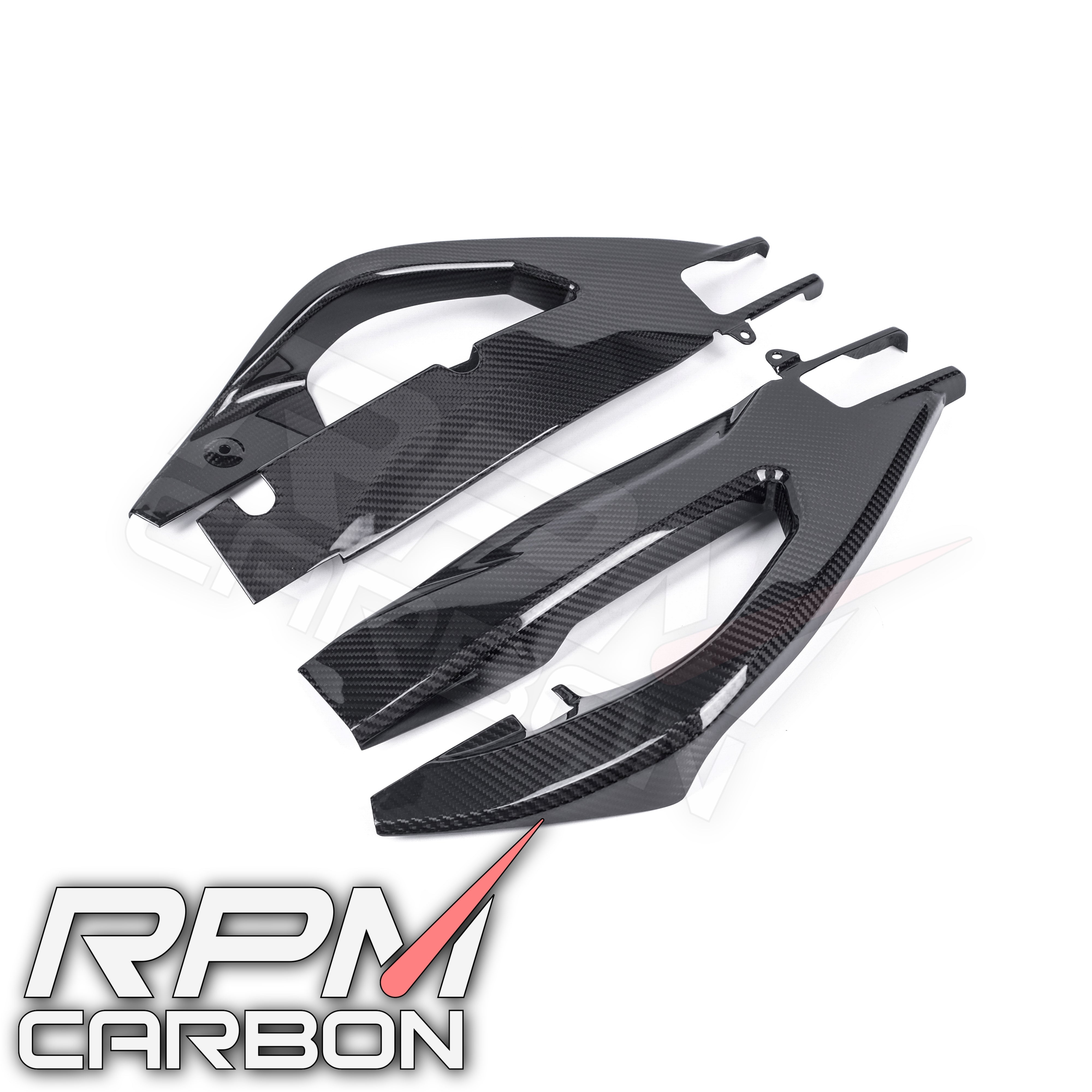 Suzuki GSX-R 1000 2017+ Carbon Fiber Swingarm Cover Full