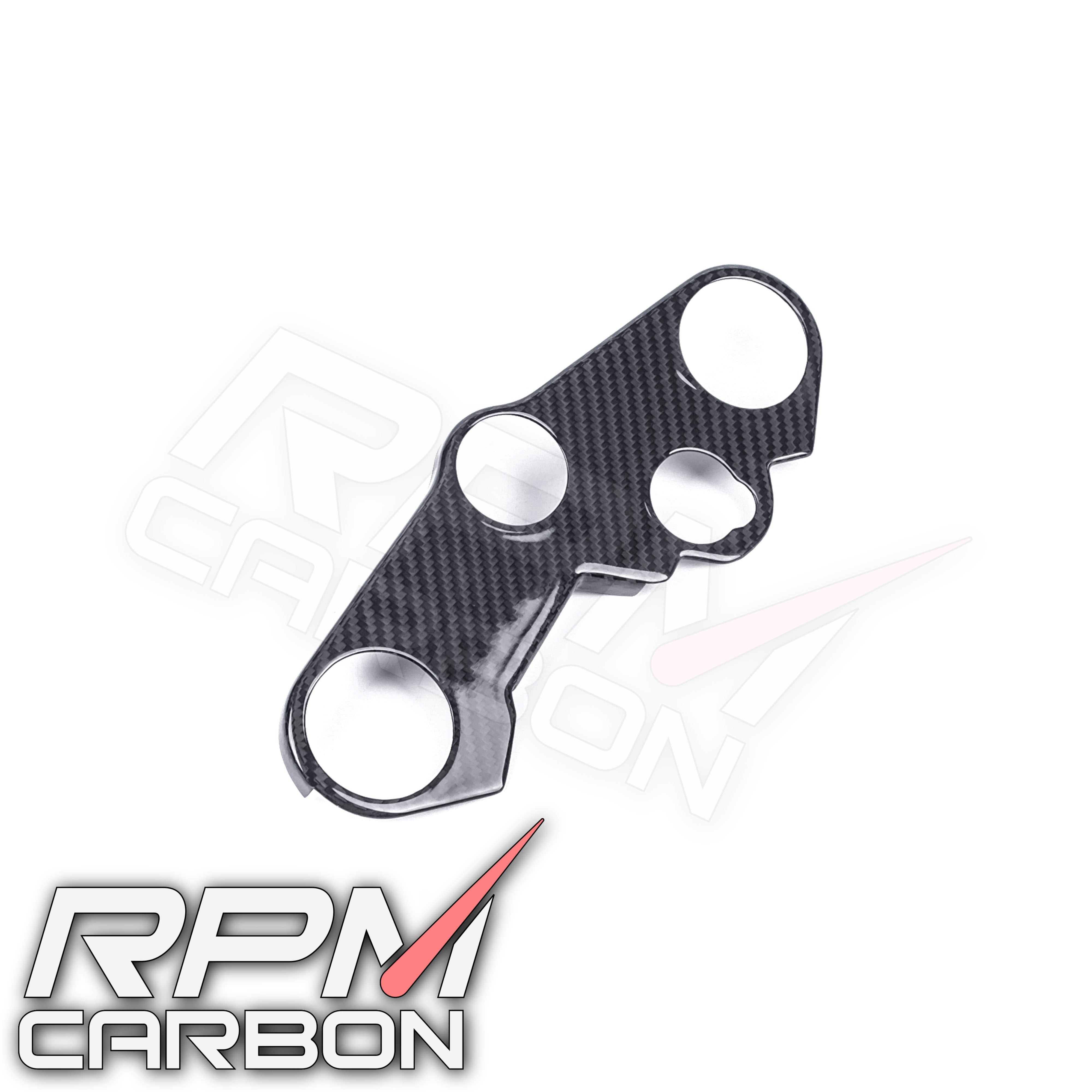 Suzuki GSX-R 1000 2017+ Carbon Fiber Triple Clamp Cover (Read Description)