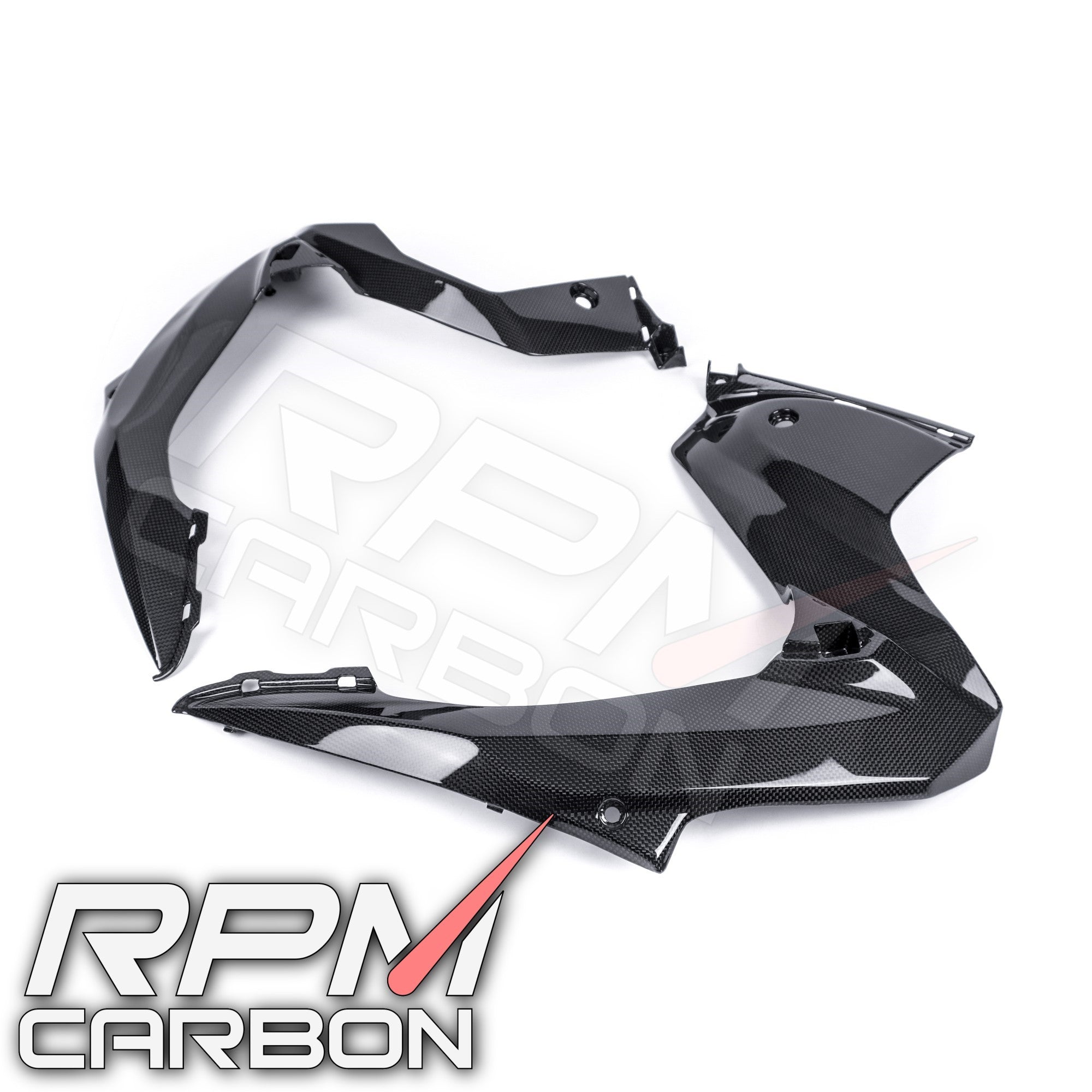 Suzuki GSX-R 1000 2017+ Carbon Fiber Inner Side Fairings Cowls