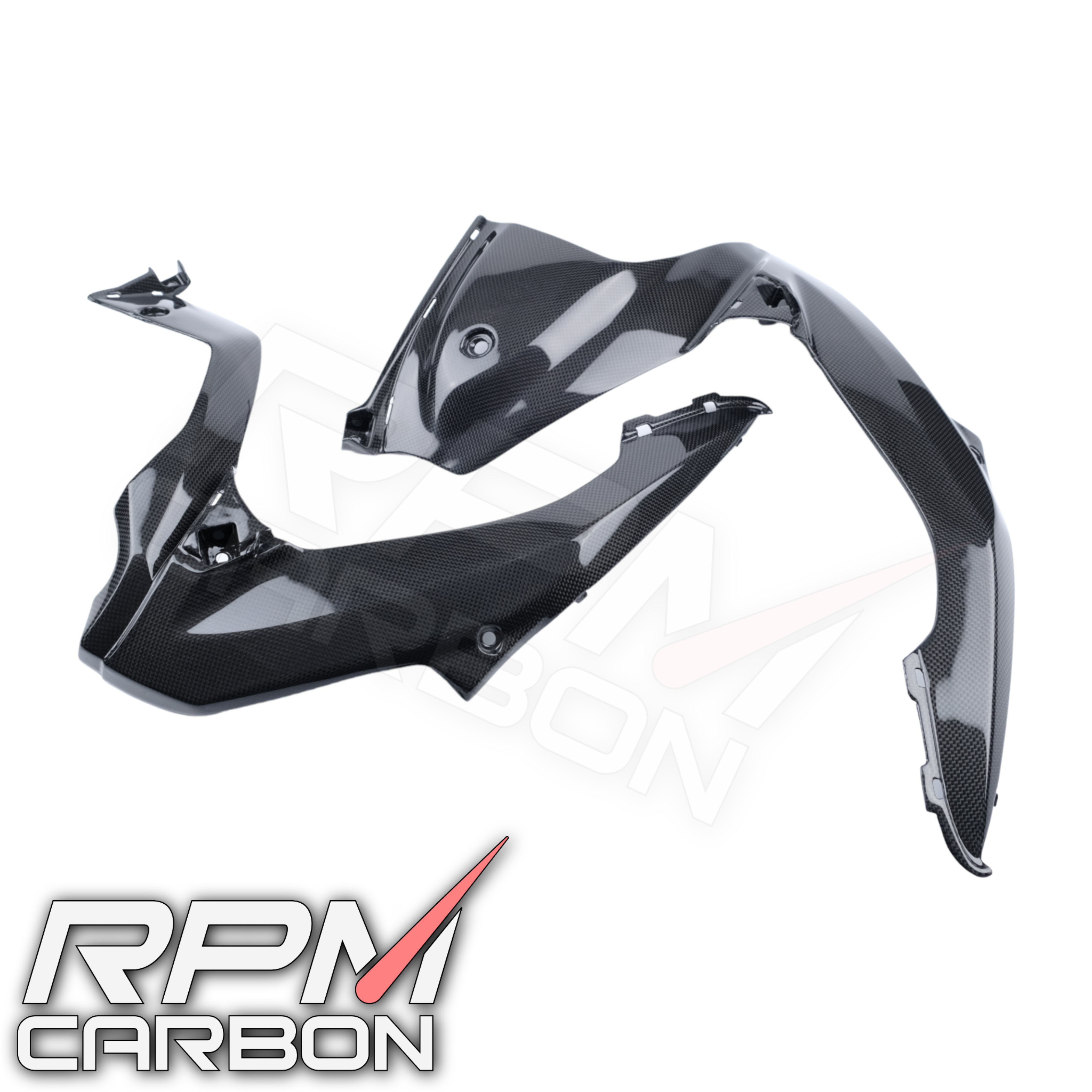 Suzuki GSX-R 1000 2017+ Carbon Fiber Inner Side Fairings Cowls