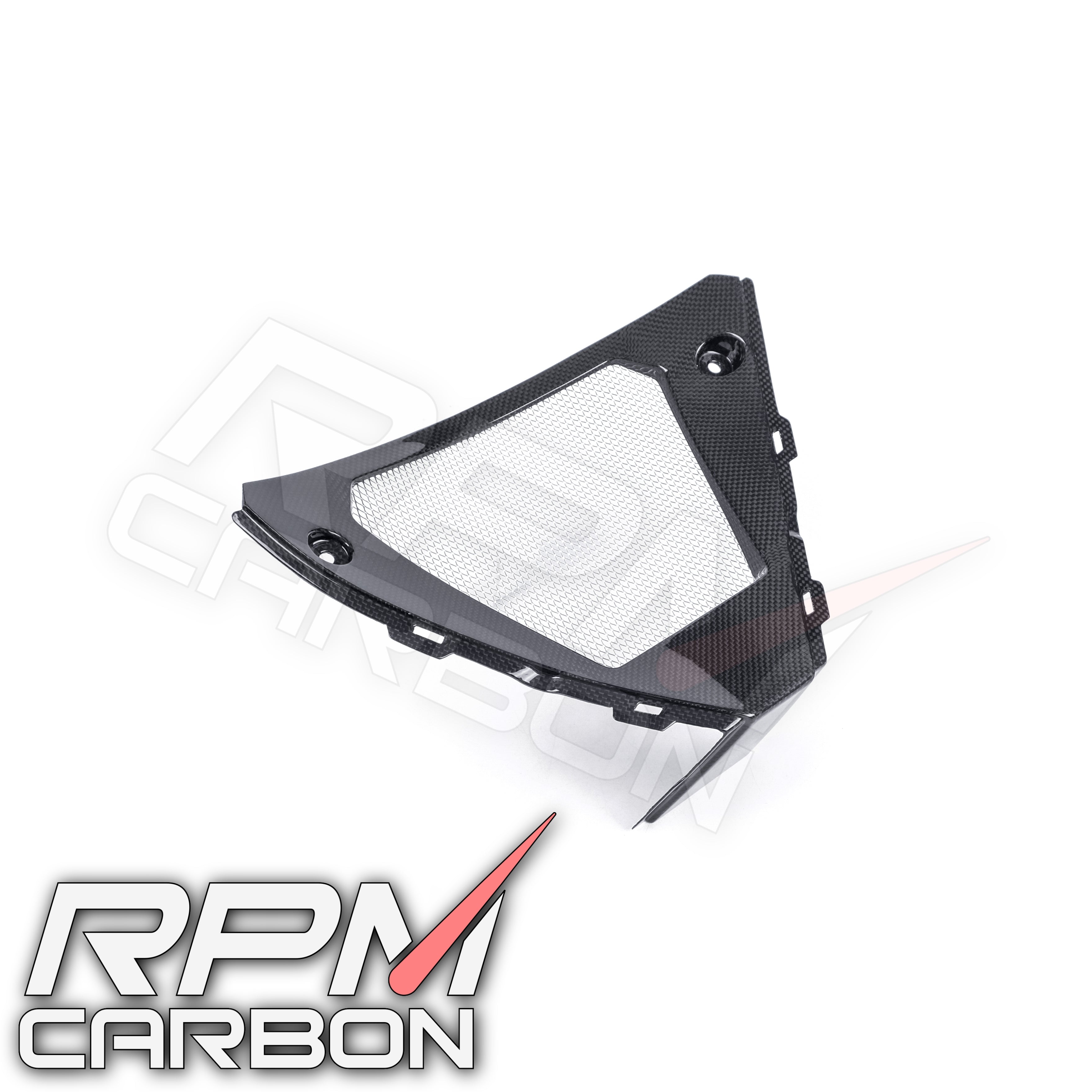 Suzuki GSX-R 1000 2017+ Carbon Fiber Radiator Cover V-Panel