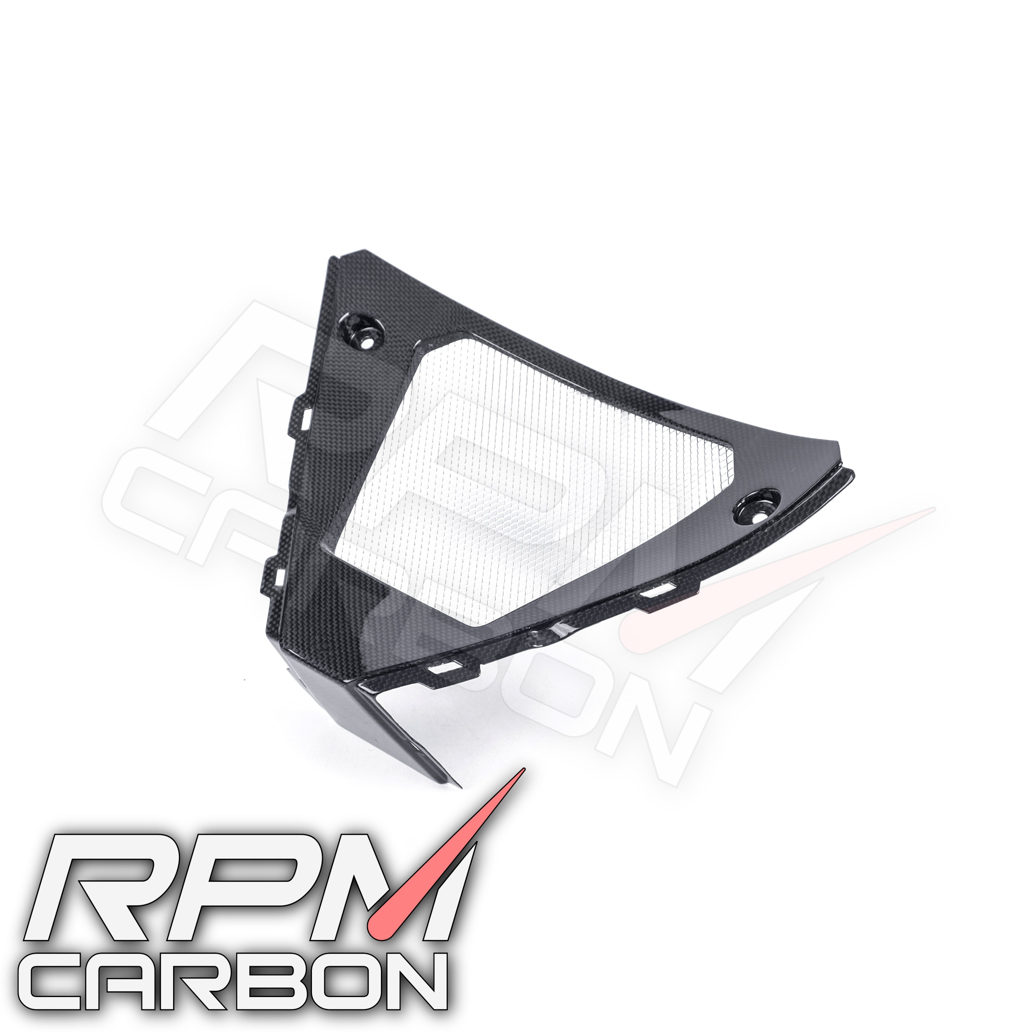 Suzuki GSX-R 1000 2017+ Carbon Fiber Radiator Cover V-Panel