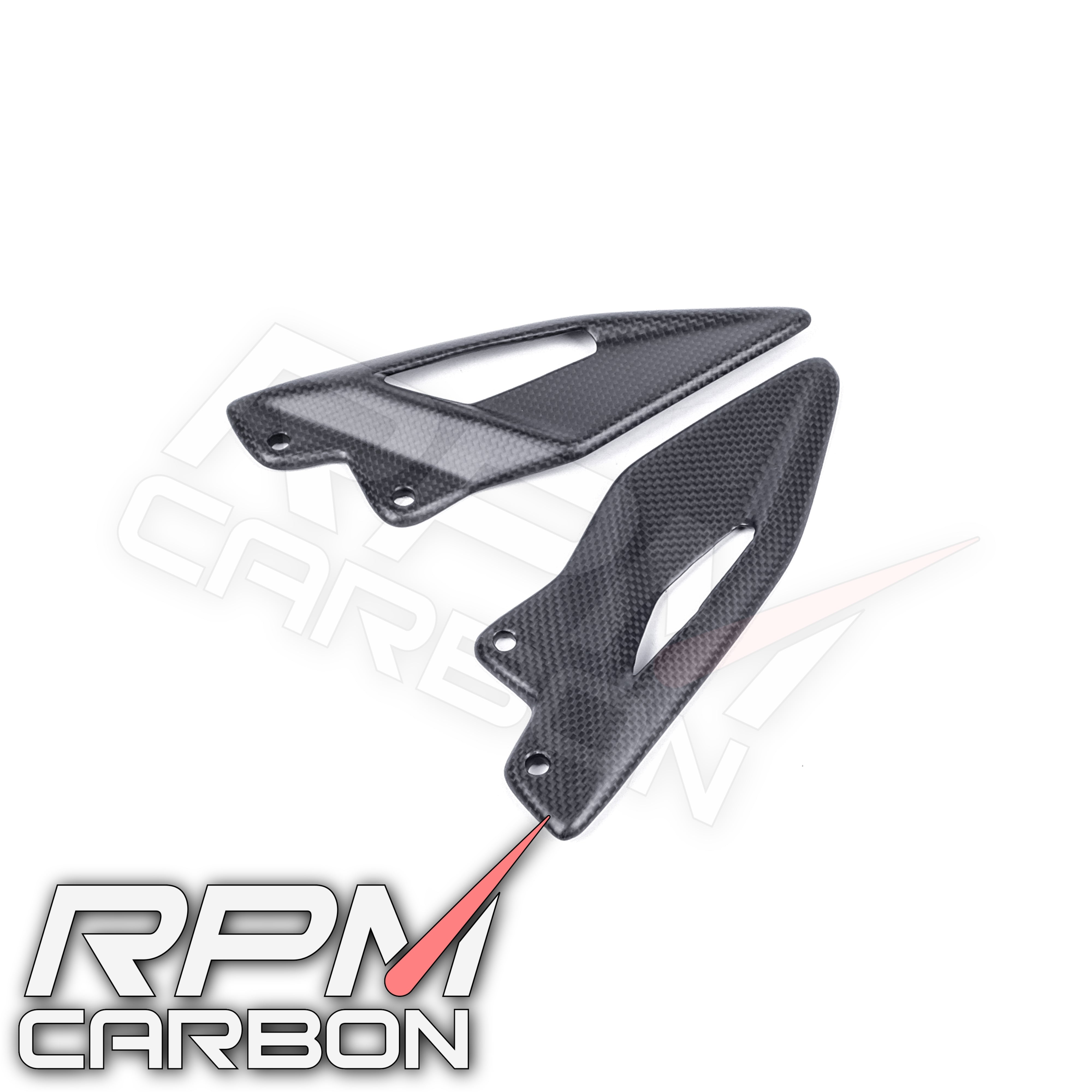 Triumph Street Triple 765 Carbon Fiber Heel Guards