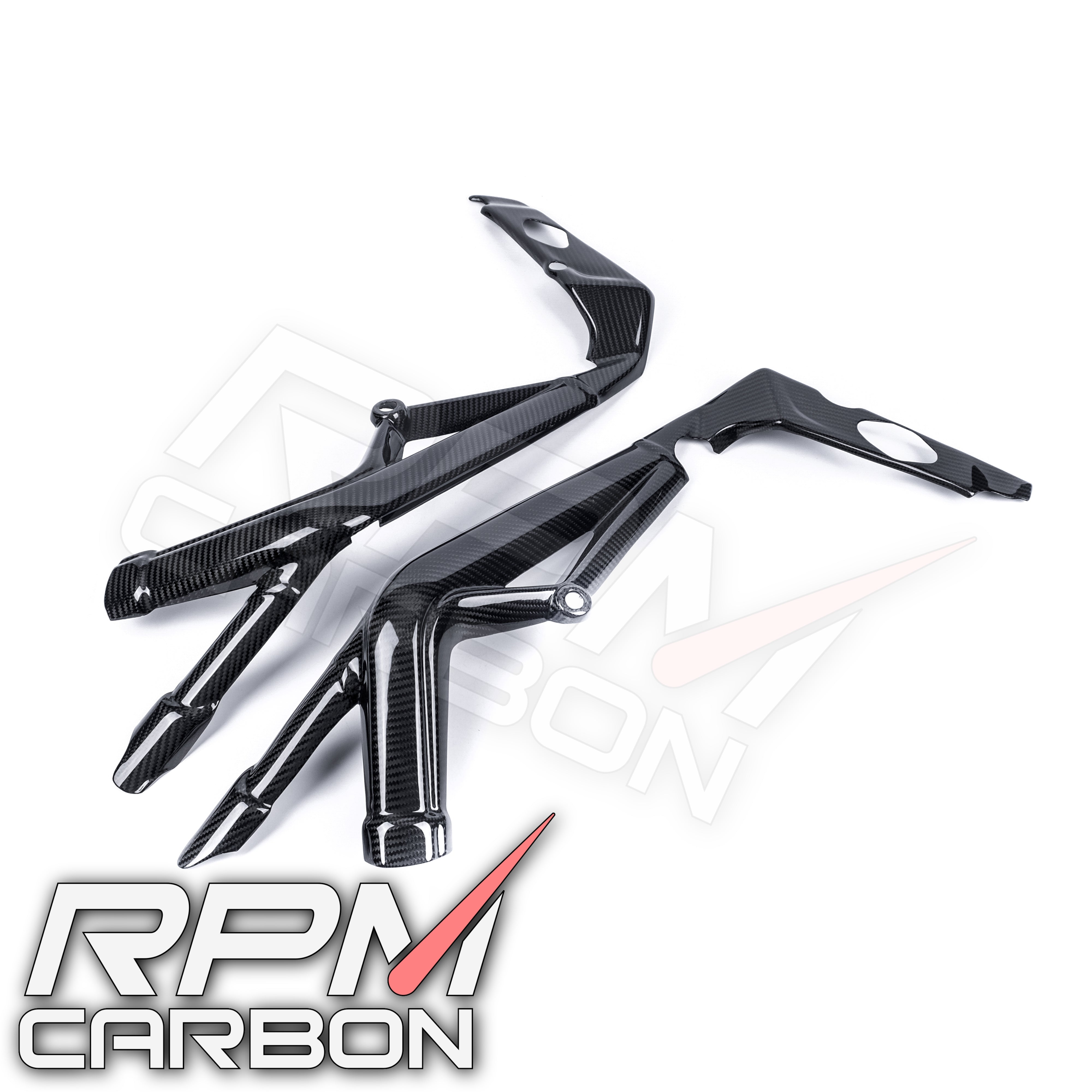 Triumph Street Triple 765 Carbon Fiber Frame Covers