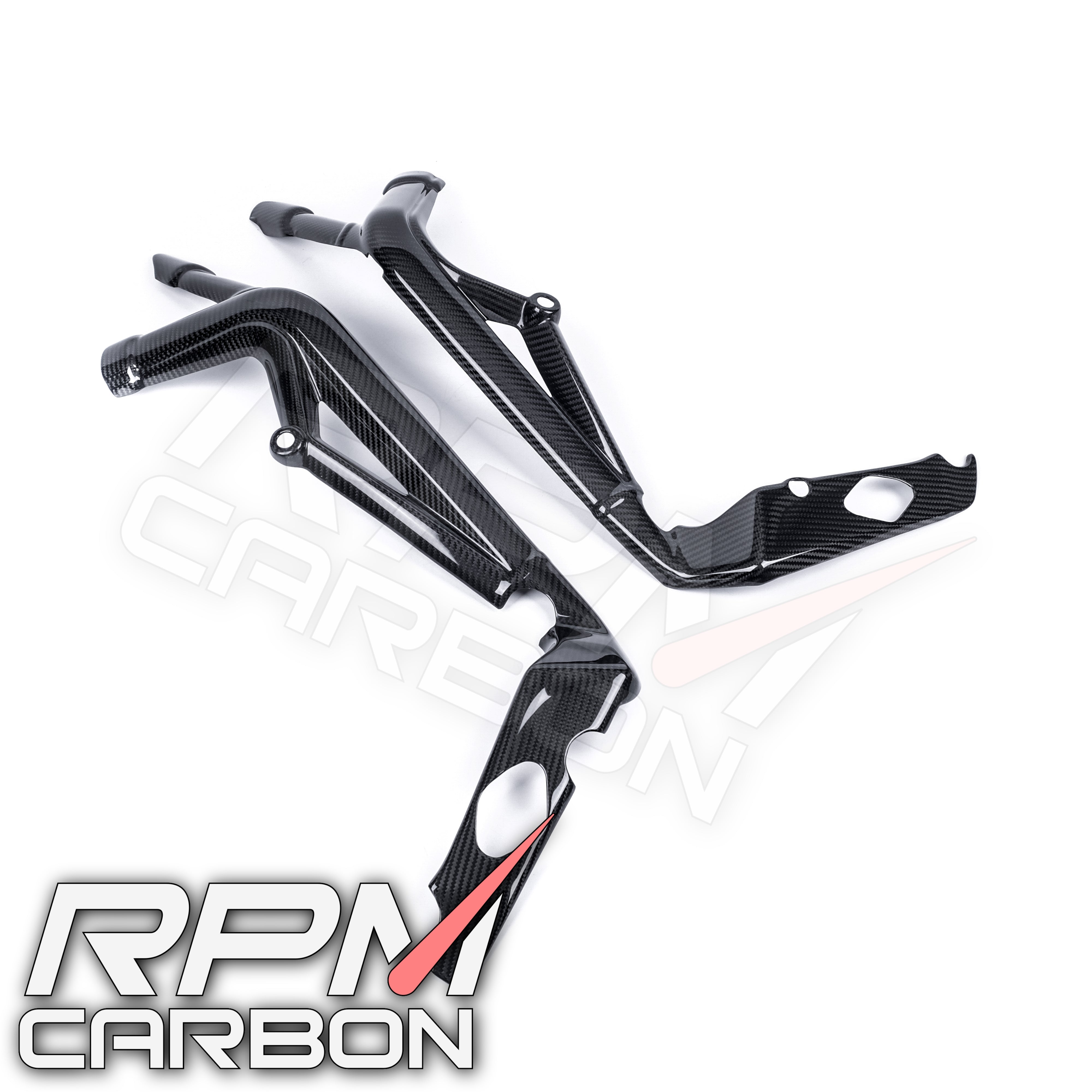 Triumph Street Triple 765 Carbon Fiber Frame Covers