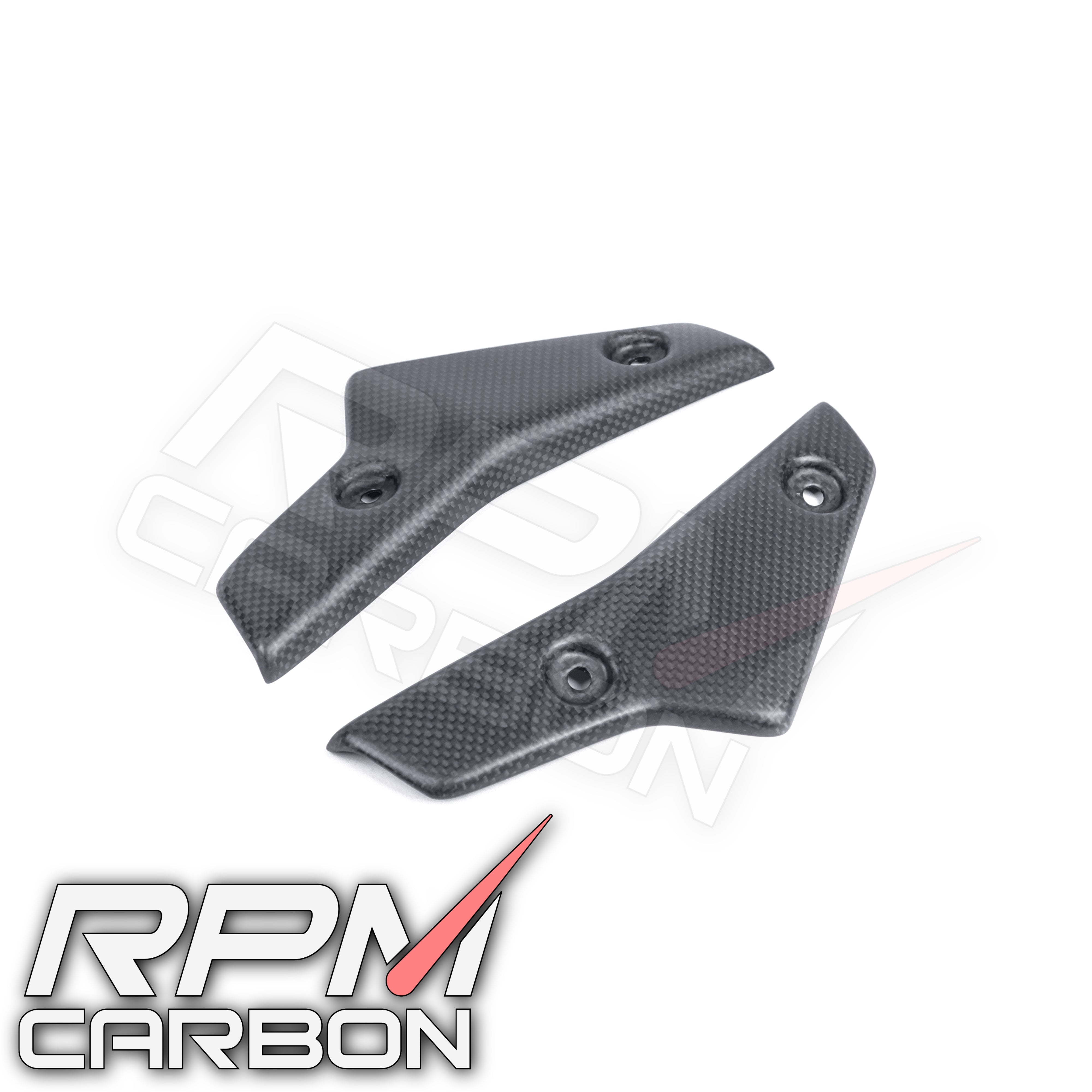 Triumph Street Triple 765 Carbon Fiber Radiator Guards (Read Description!)