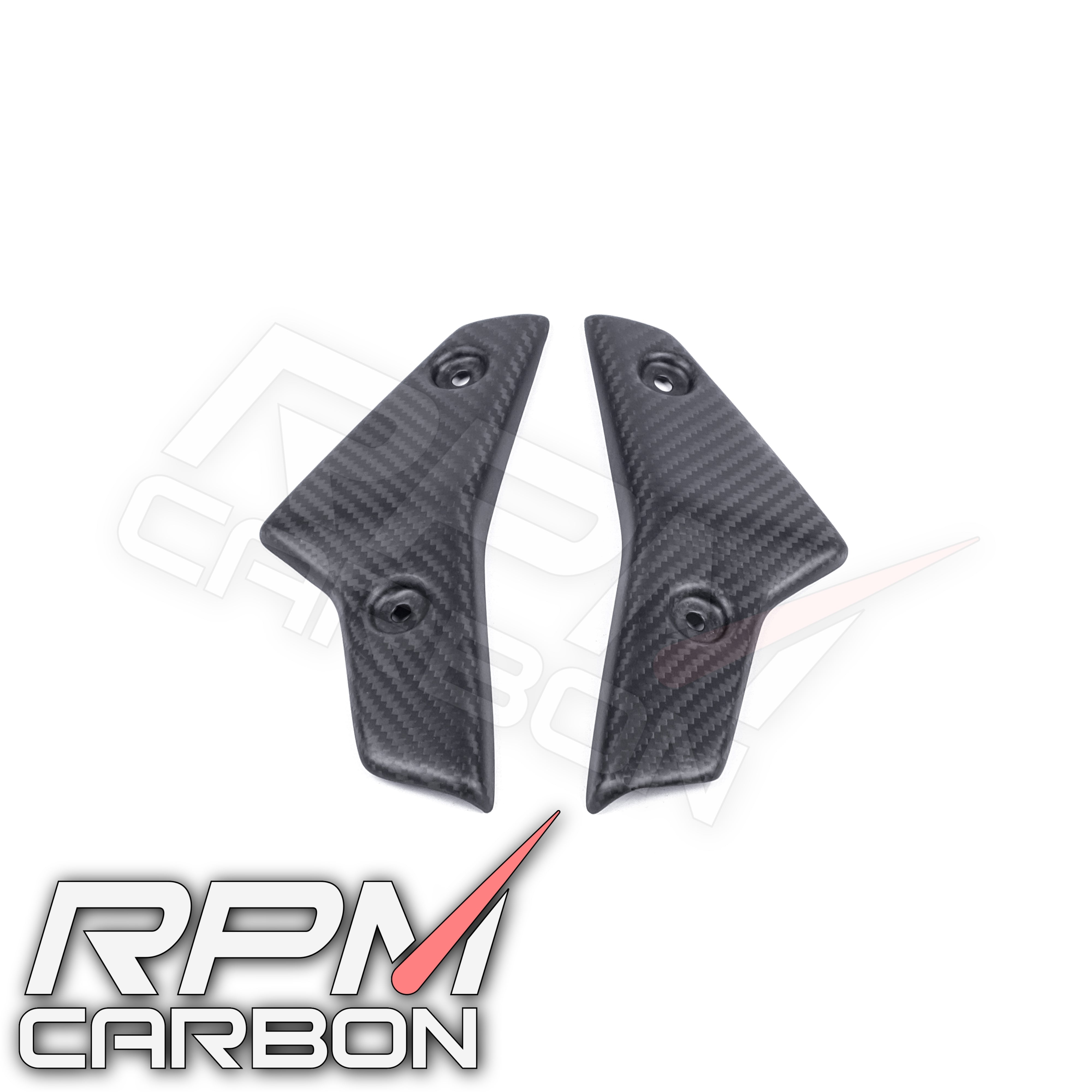 Triumph Street Triple 765 Carbon Fiber Radiator Guards (Read Description!)