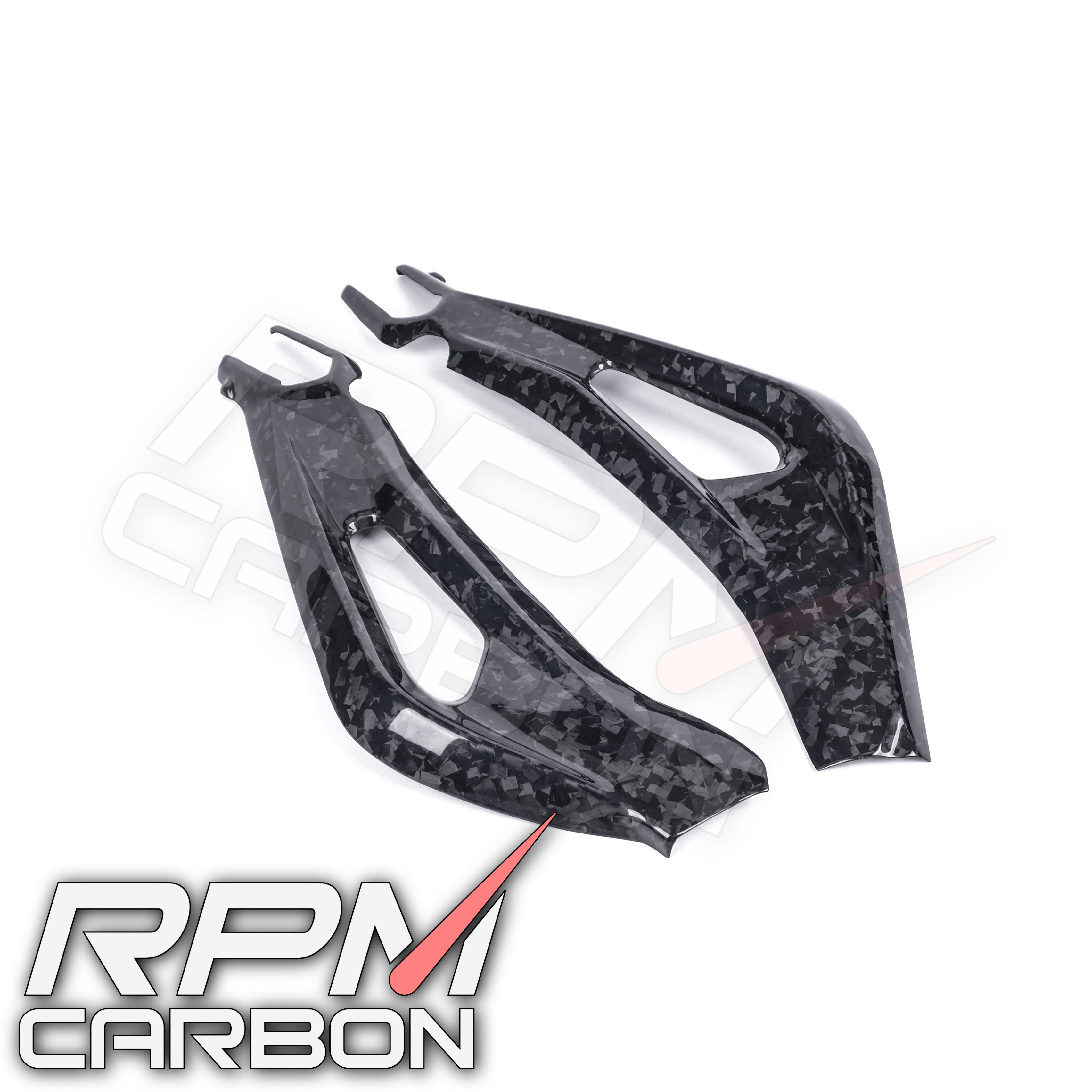 Triumph Street Triple 765 Carbon Fiber Swingarm Covers